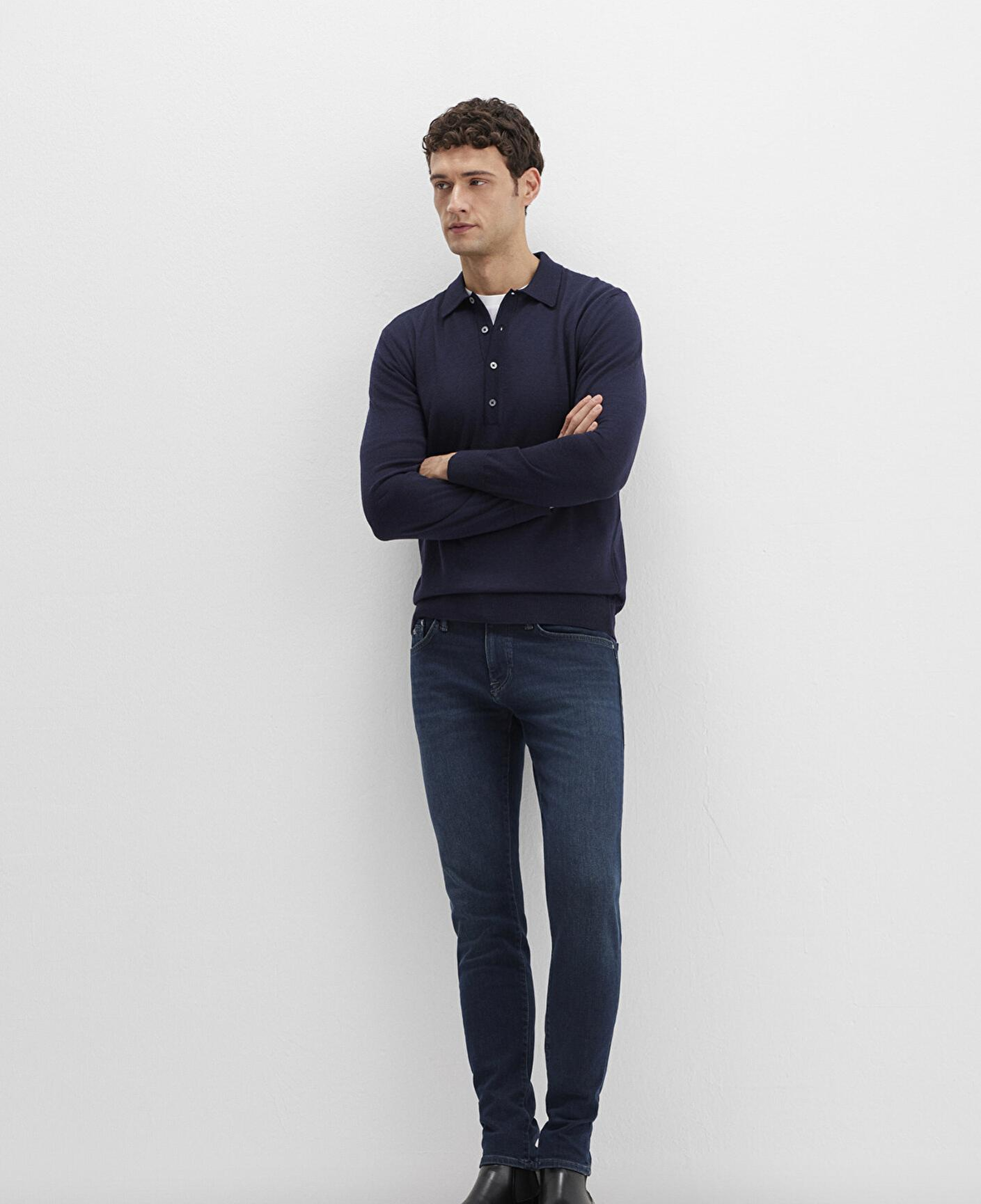 Mavi James Lux Black Puslu Koyu Mavi Jean Pantolon 0042490825