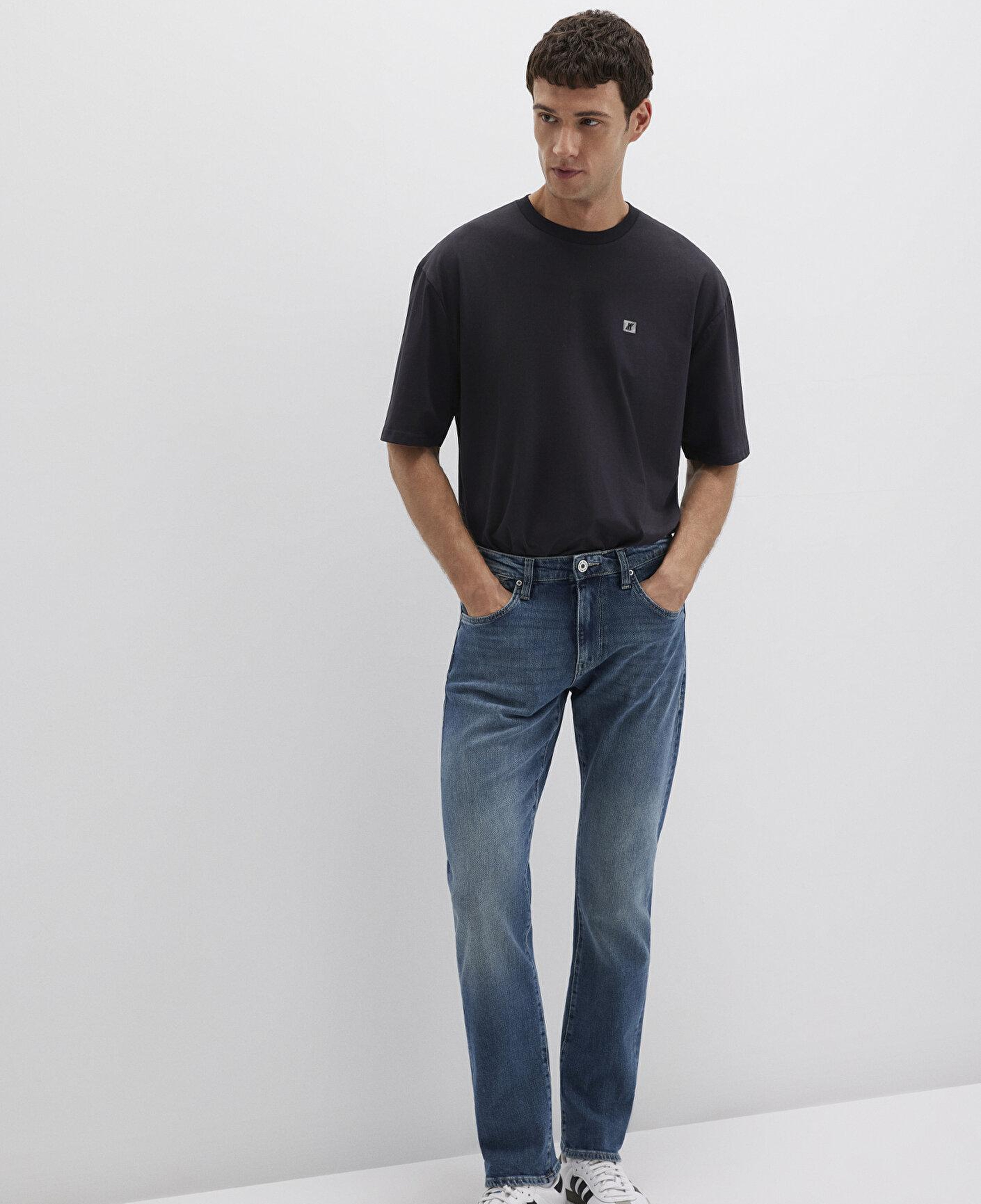 Mavi Jake Mavi Pro Indigo Puslu Comfort Jean Pantolon 0042289336