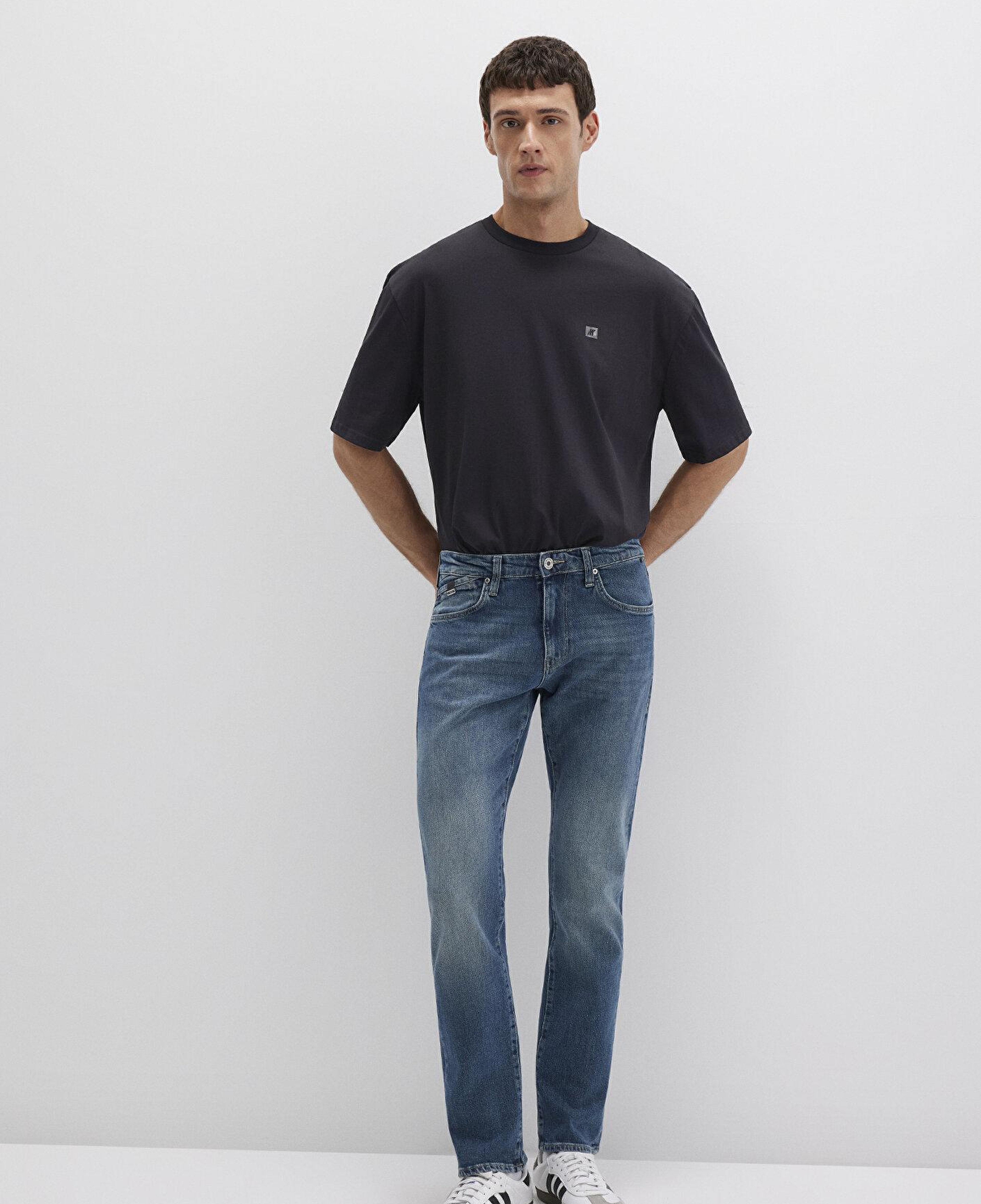 Mavi Jake Mavi Pro Indigo Puslu Comfort Jean Pantolon 0042289336