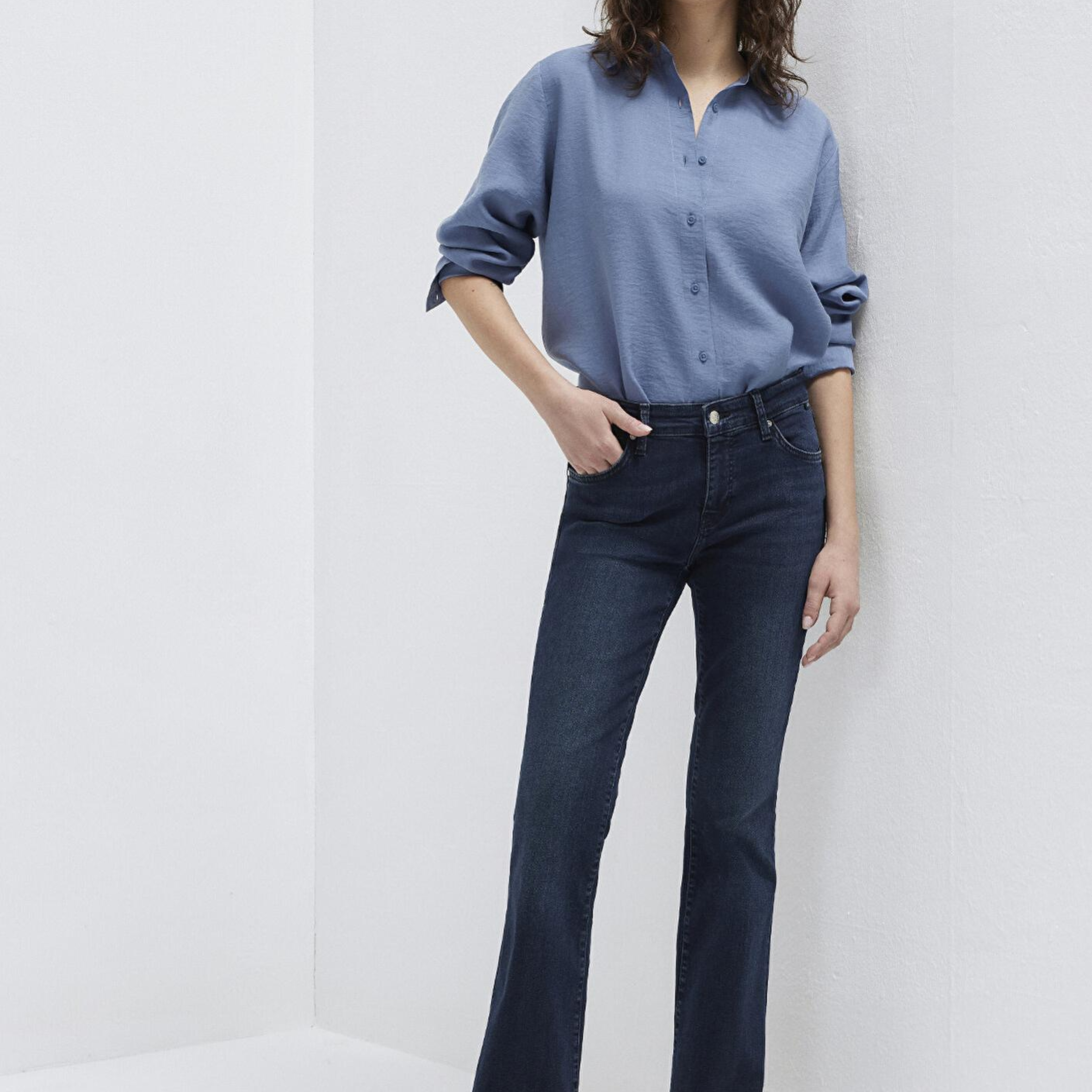 Mavi Molly Everyday Vintage Mürekkep Mavisi Jean Pantolon 1013683048