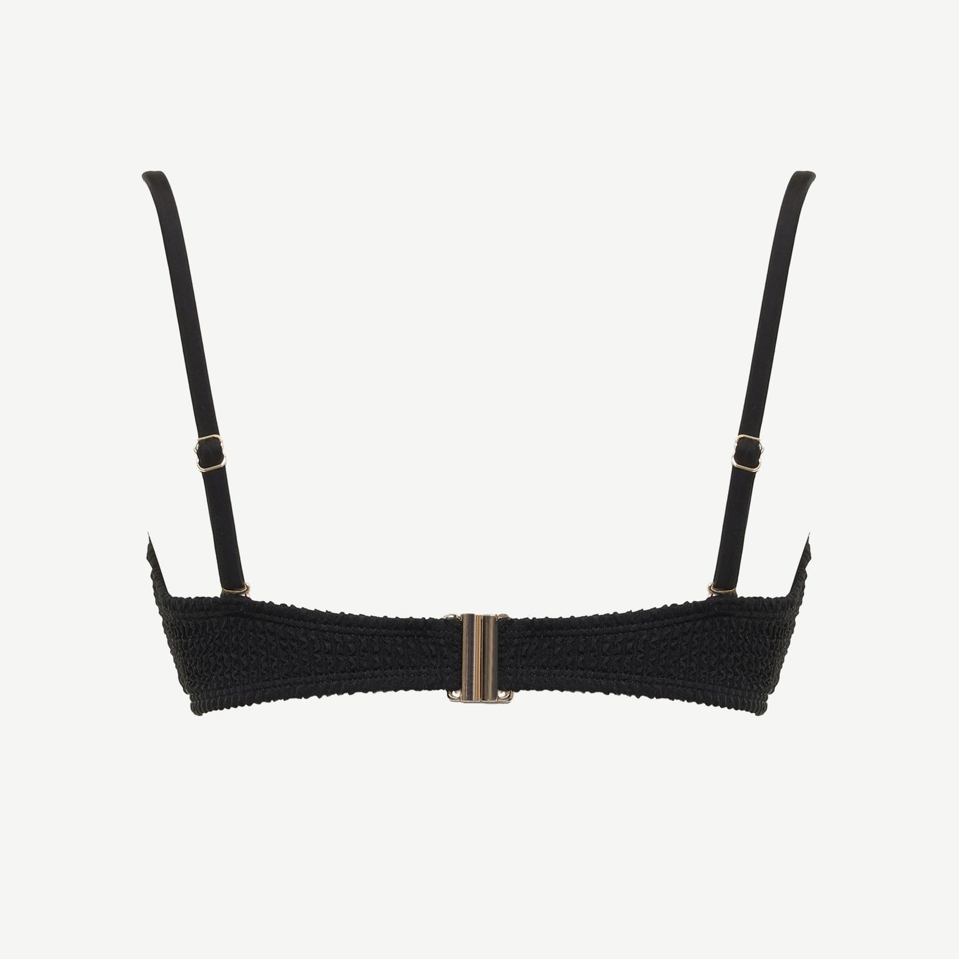 YARGICI Yaka Detaylı Bikini Üst
