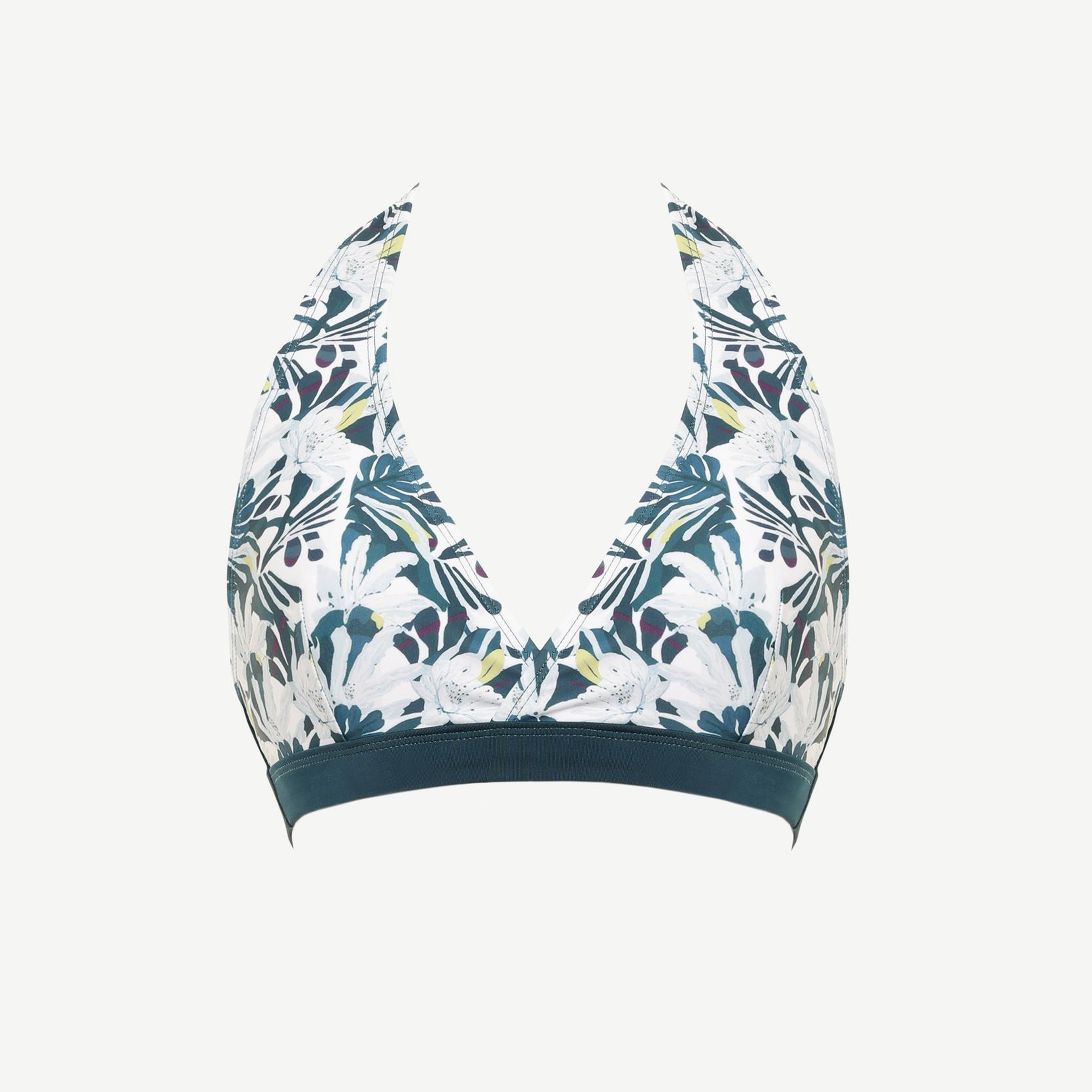 YARGICI Bağlama Detaylı Kruvaze Bikini Üst