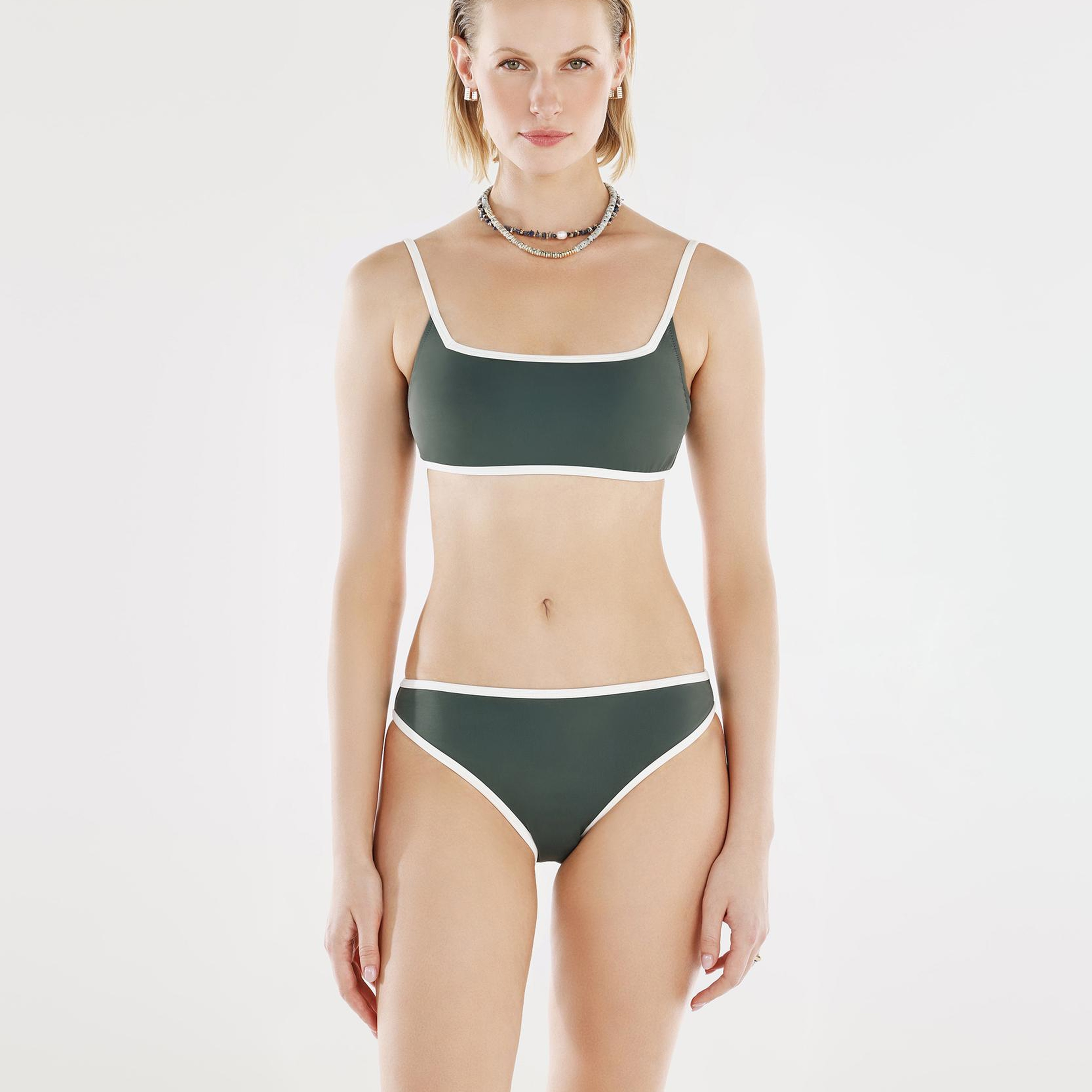 YARGICI Kontrast Detaylı Bikini Alt