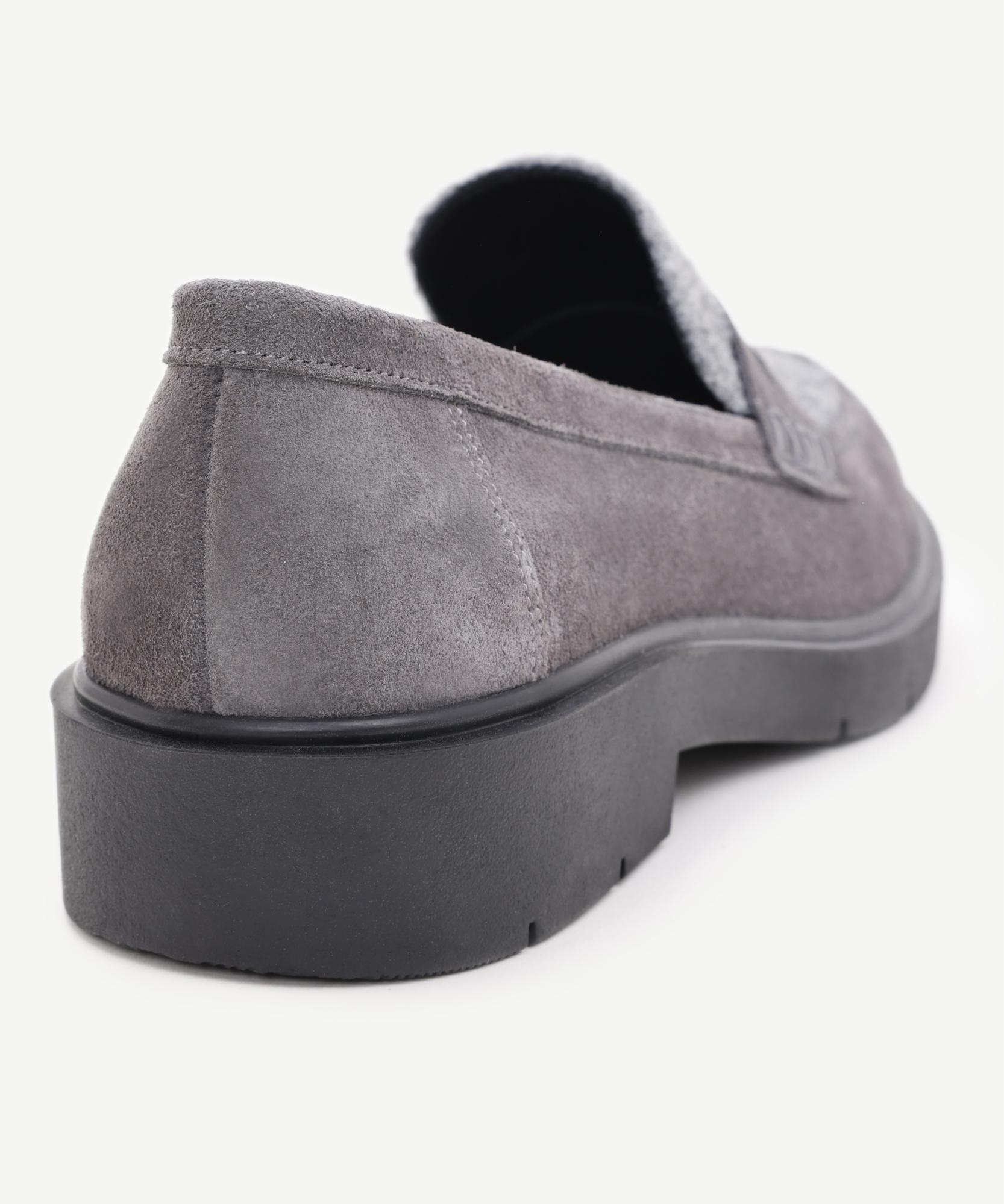 YARGICI Keçe Detaylı Deri Loafer