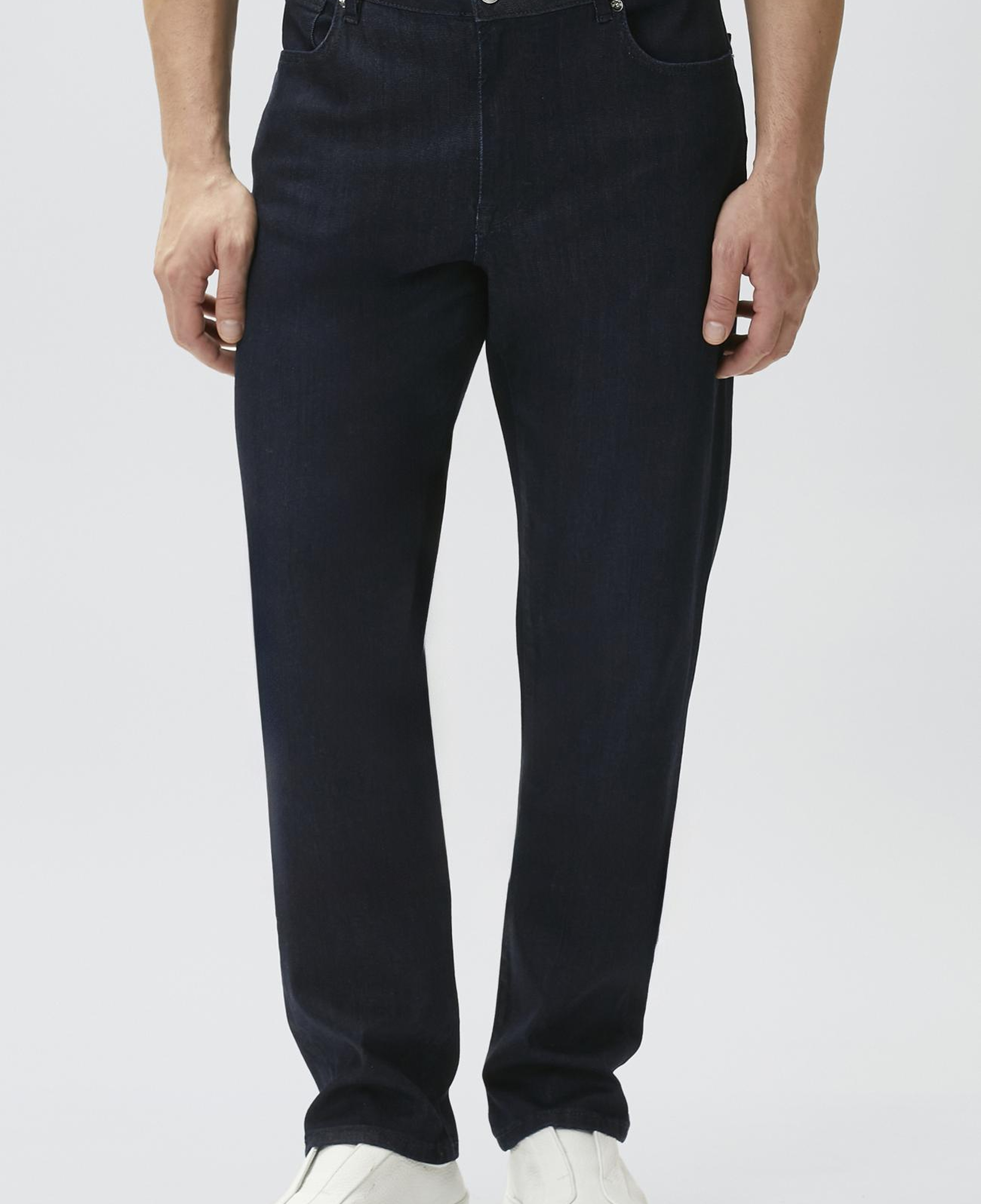 Network Erkek Koyu Lacivert Denim Pantolon