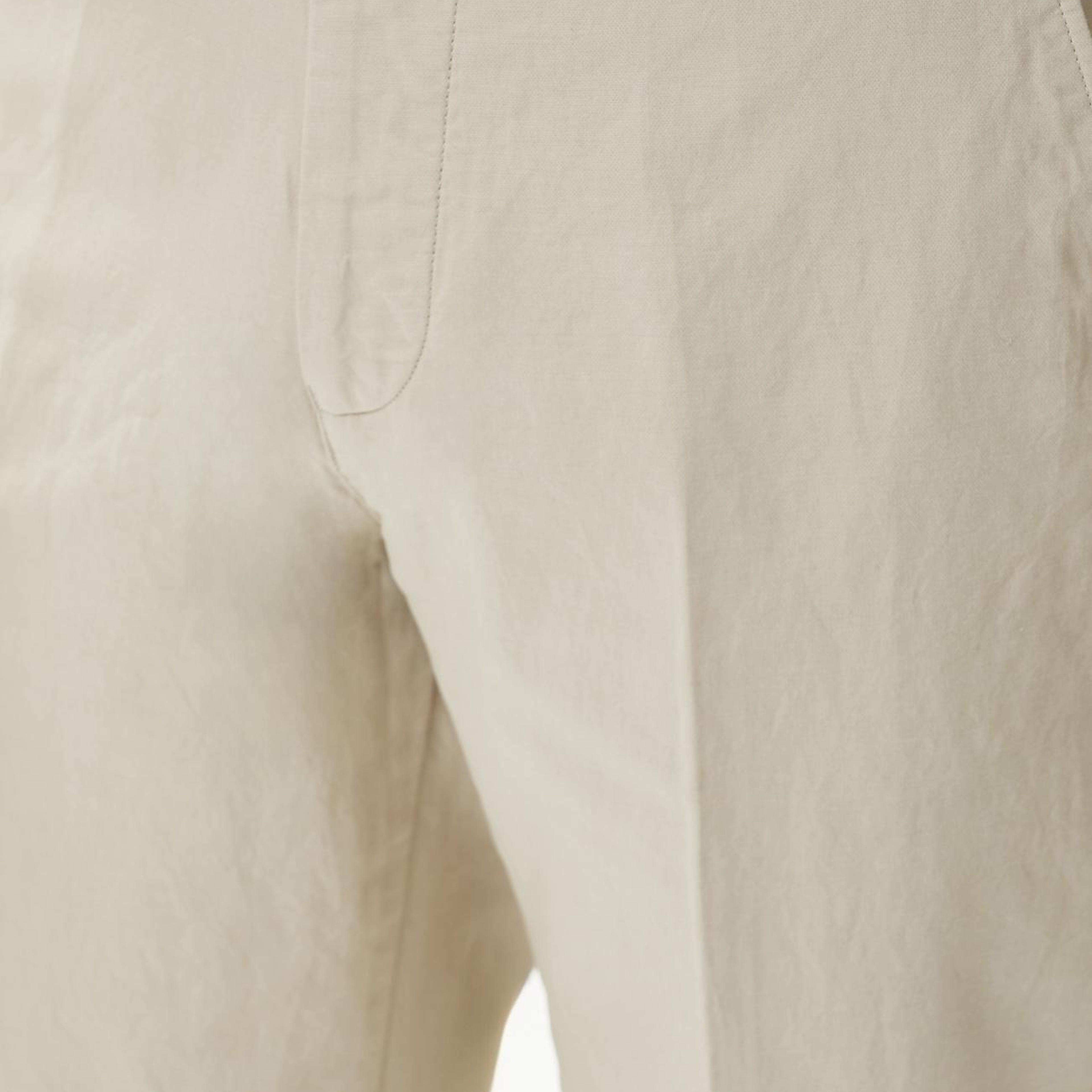 Network Erkek Taş Pilili Keten Karışımlı Chino Casual Pantolon