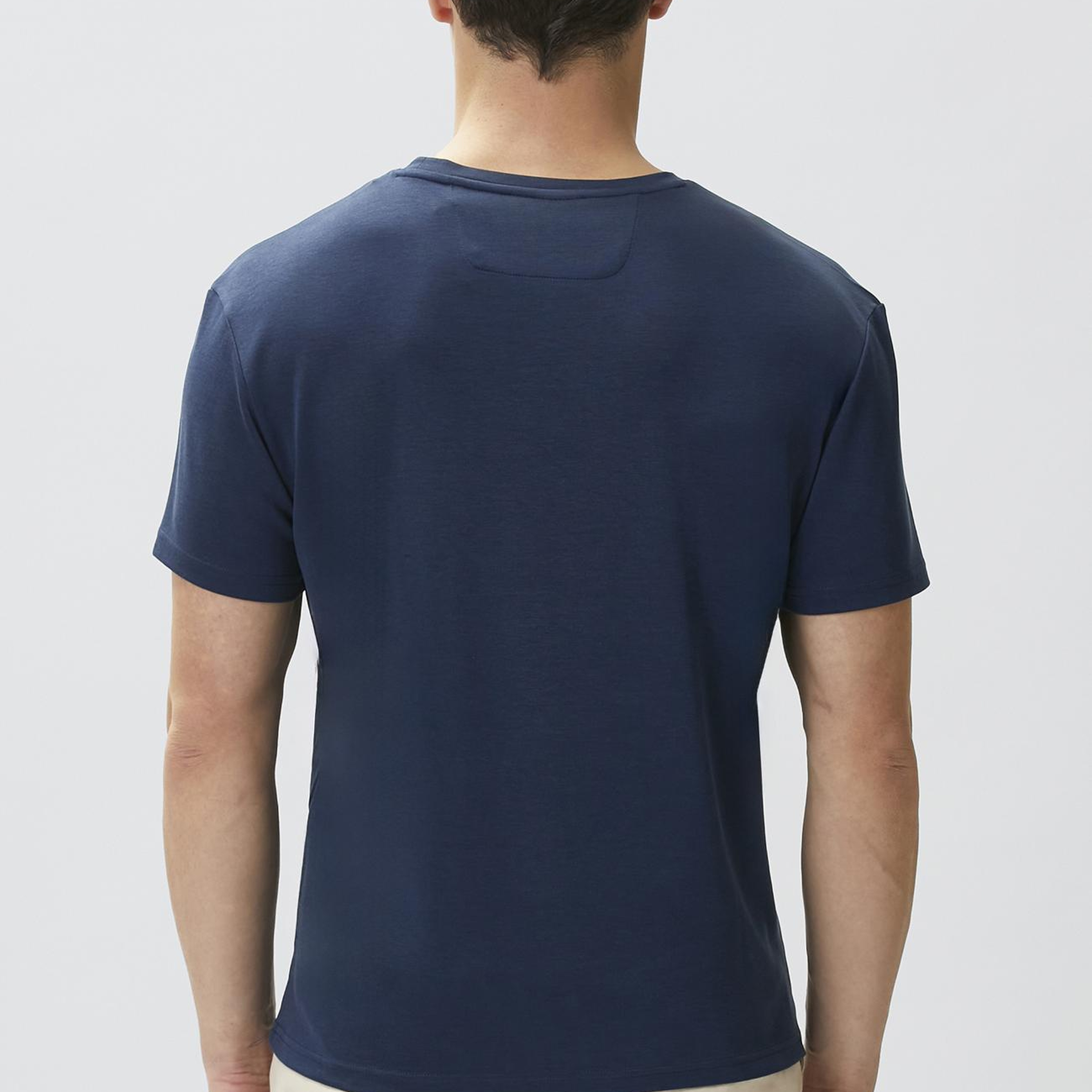 Network Erkek Lacivert Basic T-shirt
