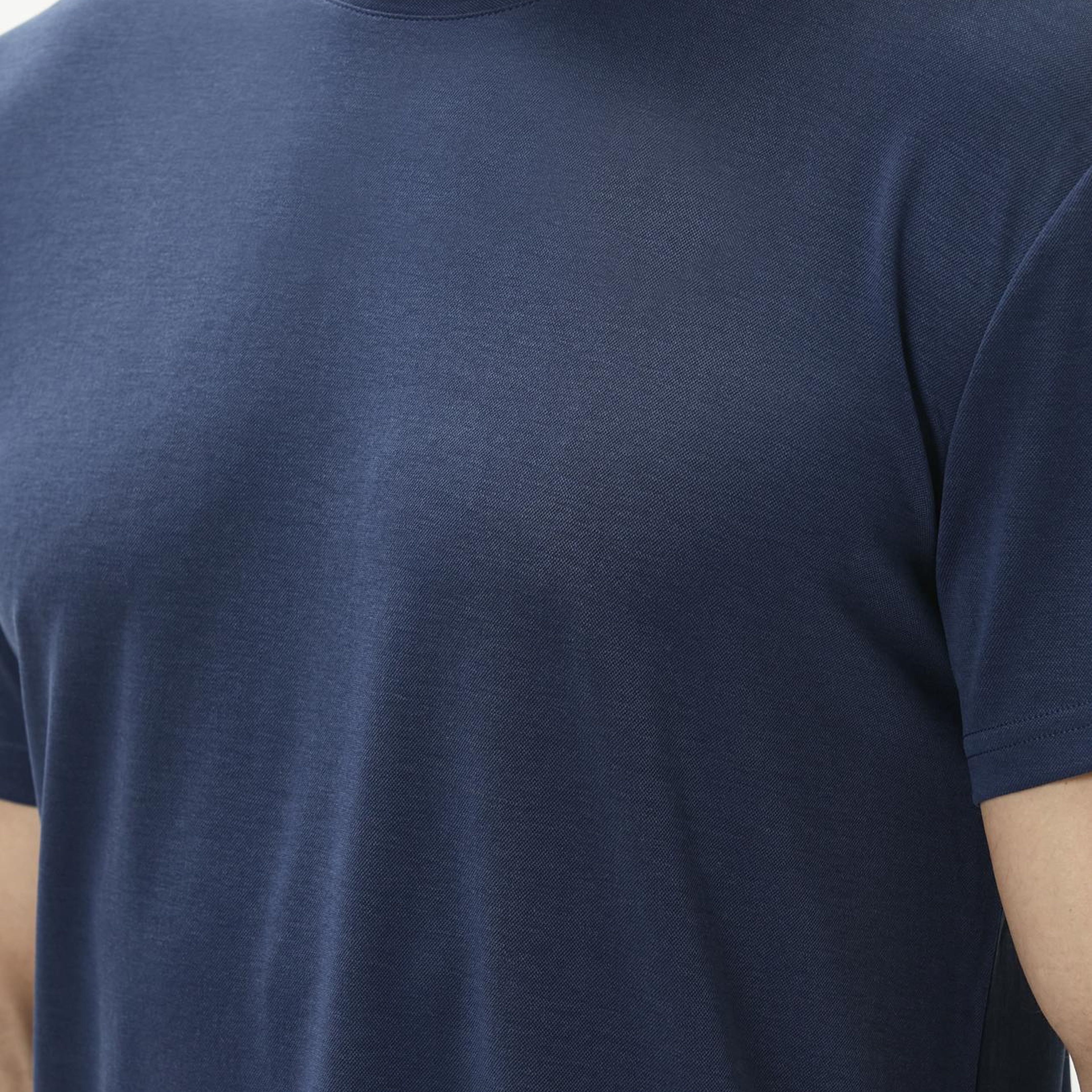 Network Erkek Lacivert Basic T-shirt