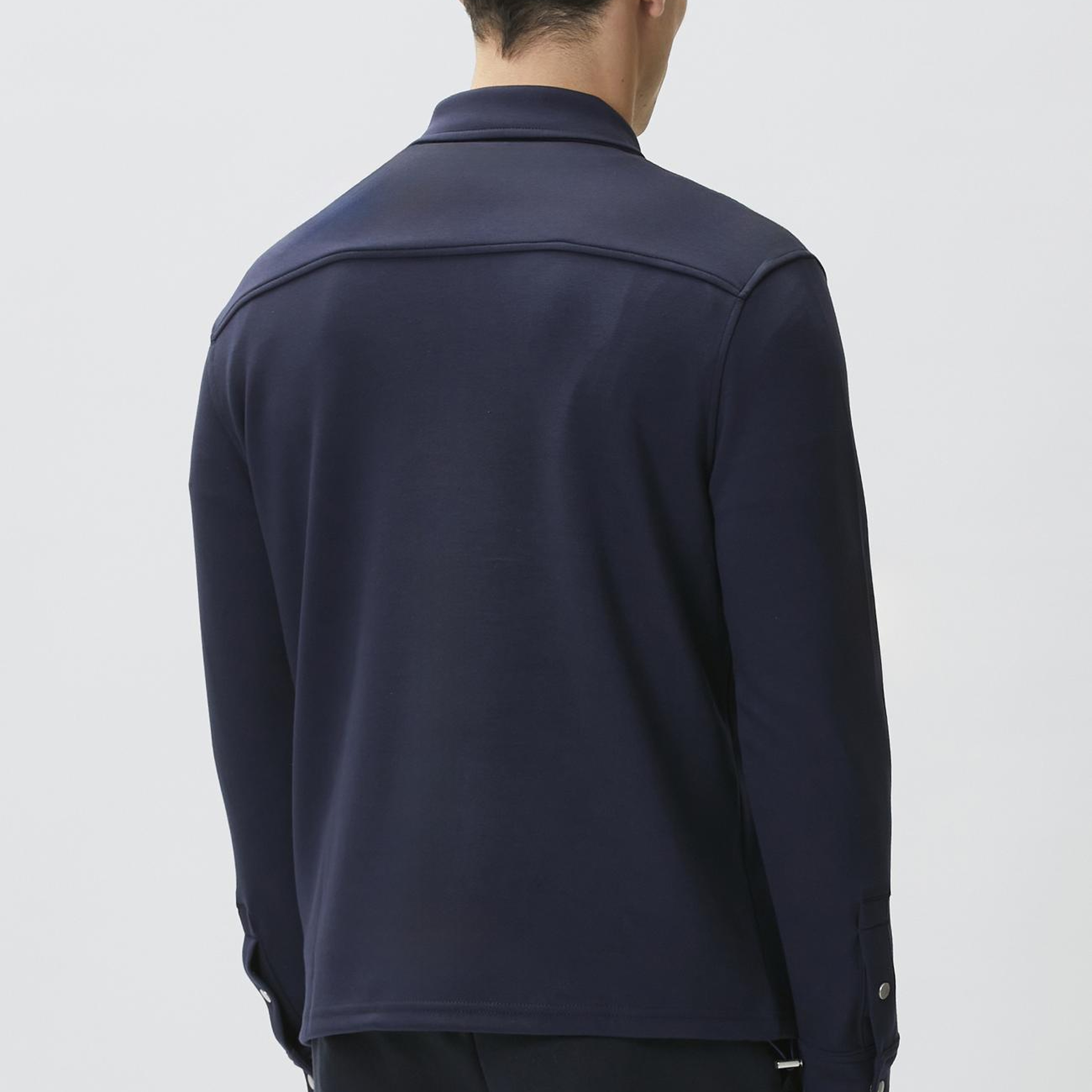 Network Erkek Lacivert Dik Yaka Sweatshirt