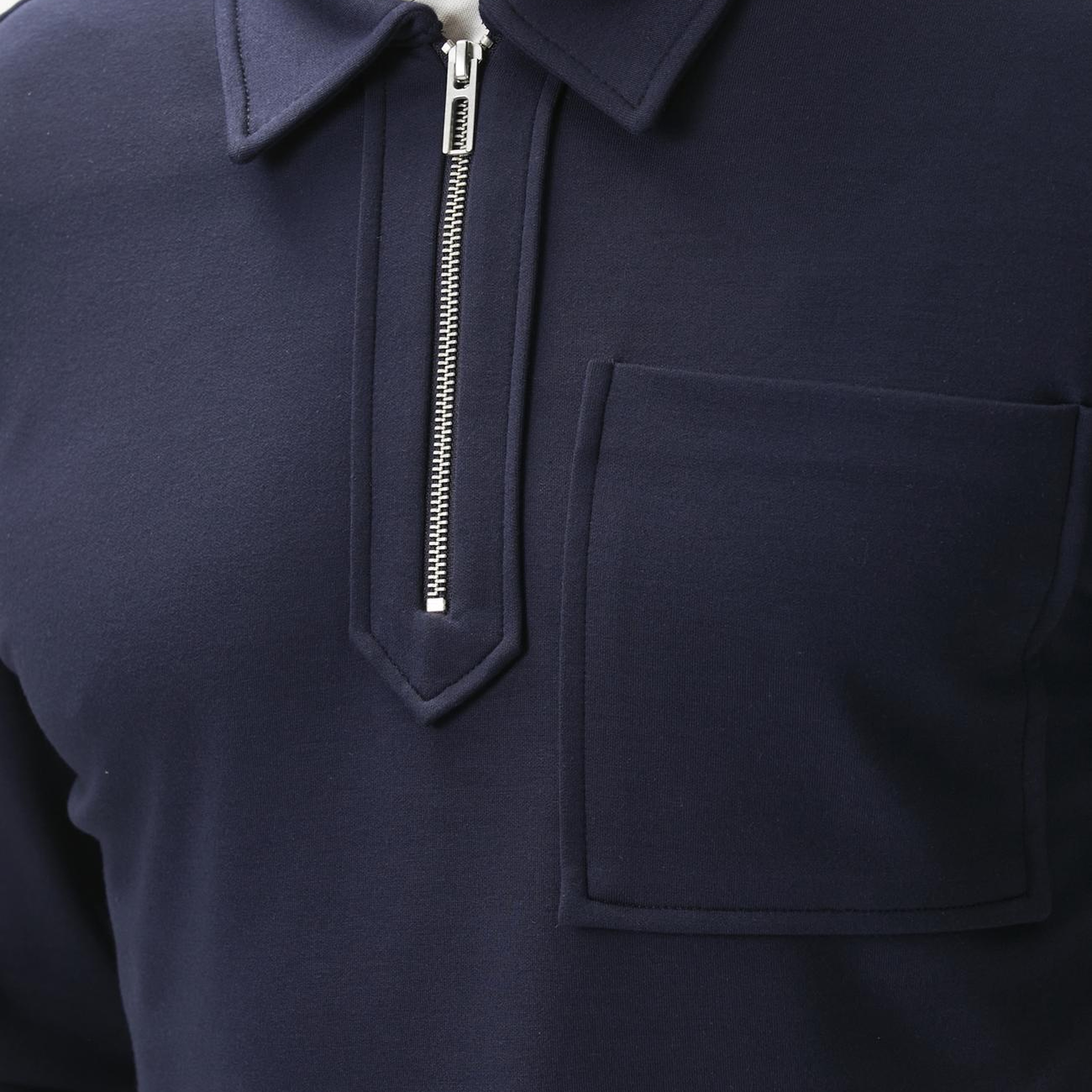 Network Erkek Lacivert Dik Yaka Sweatshirt
