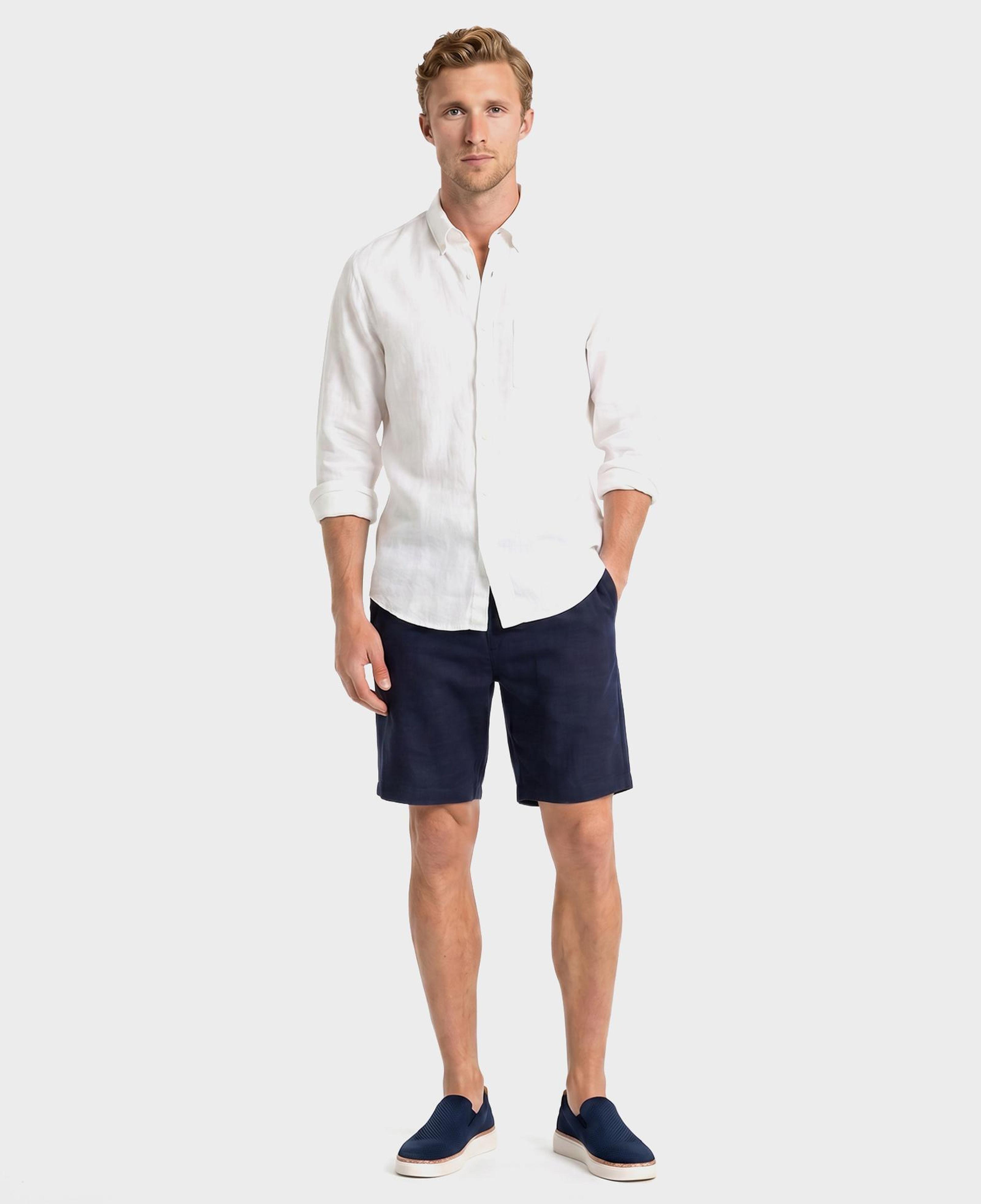 GANT Erkek Beyaz Regular Fit Gömlek
