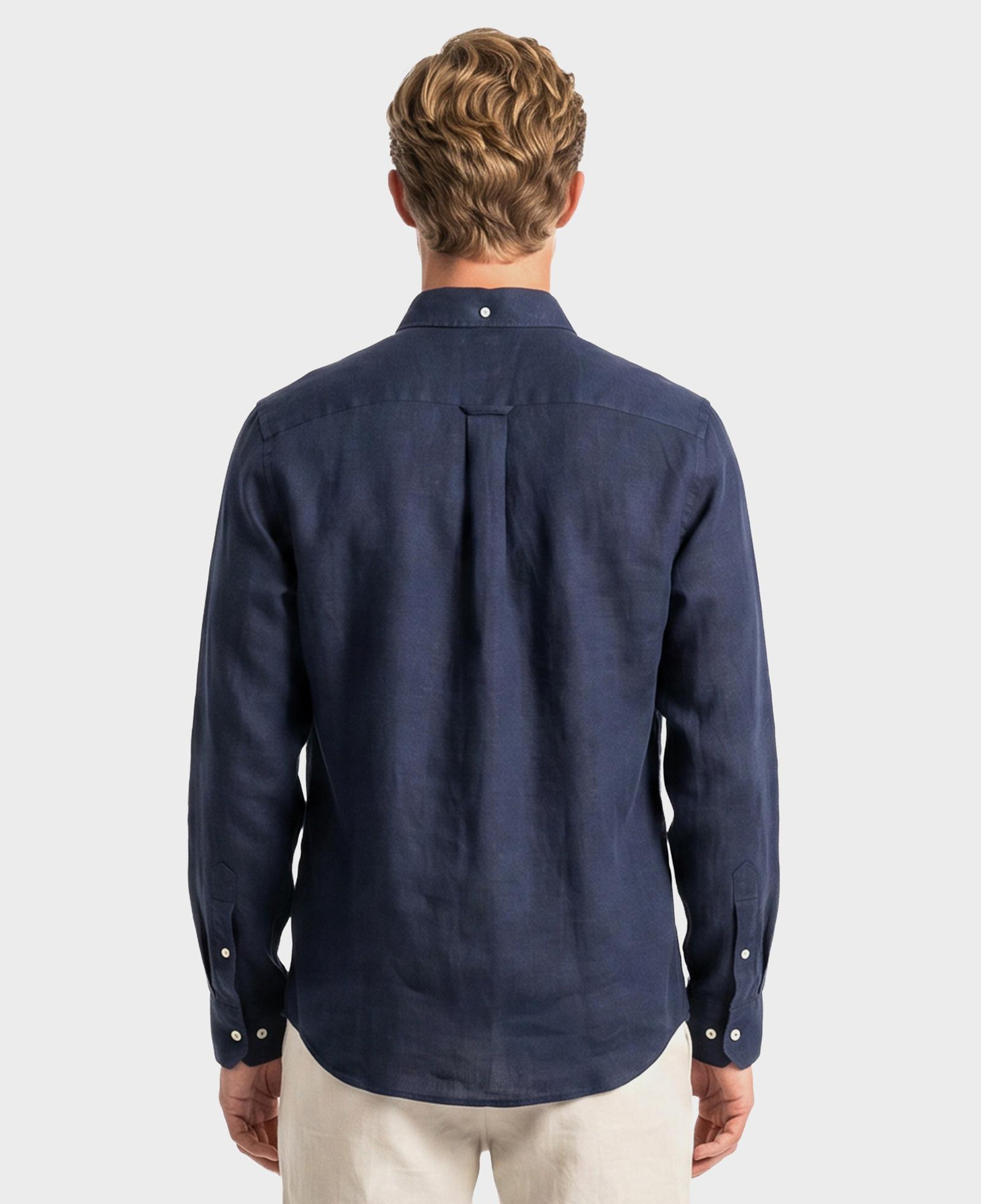 GANT Erkek Lacivert Regular Fit Gömlek