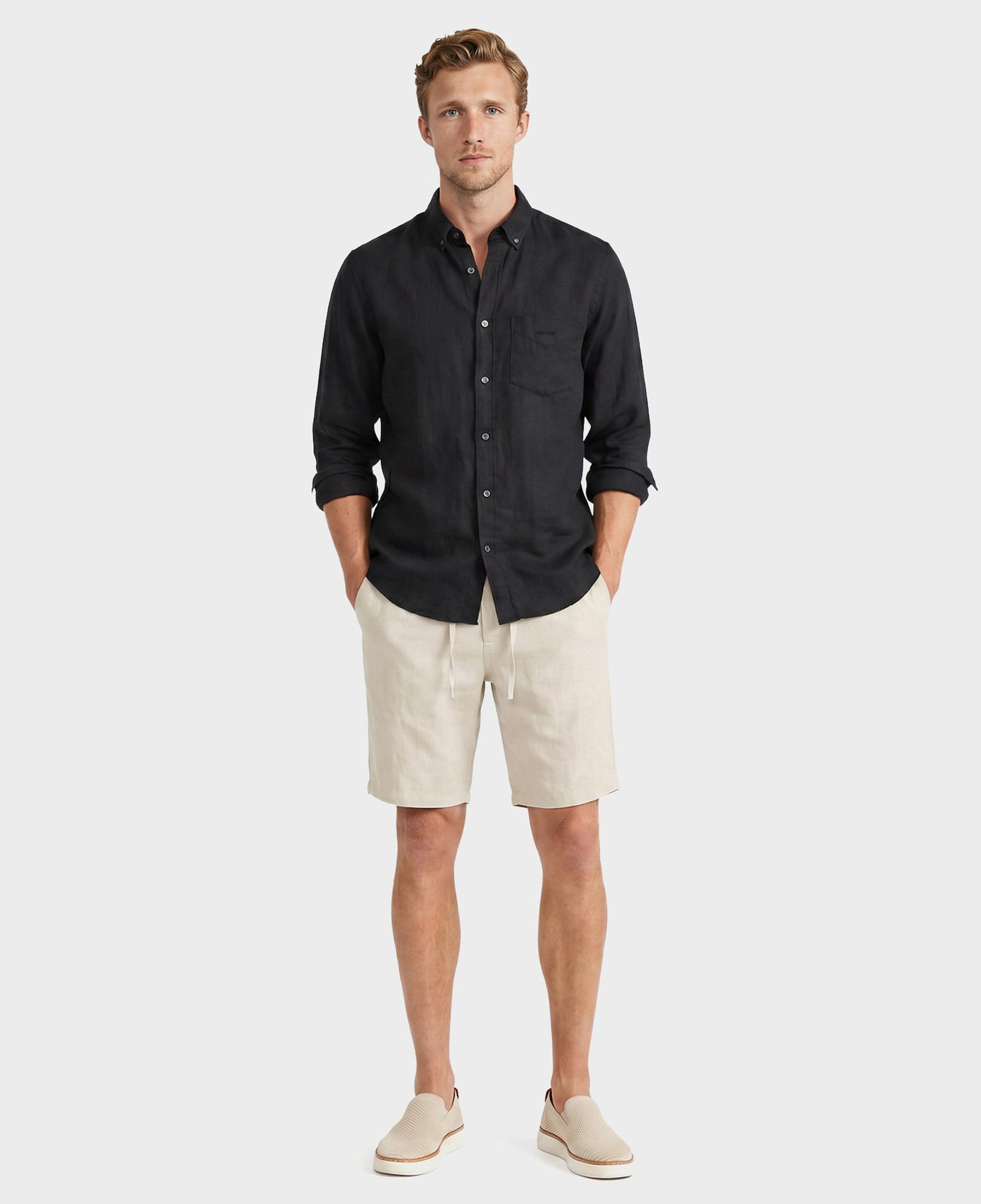 GANT Erkek Siyah Regular Fit Gömlek