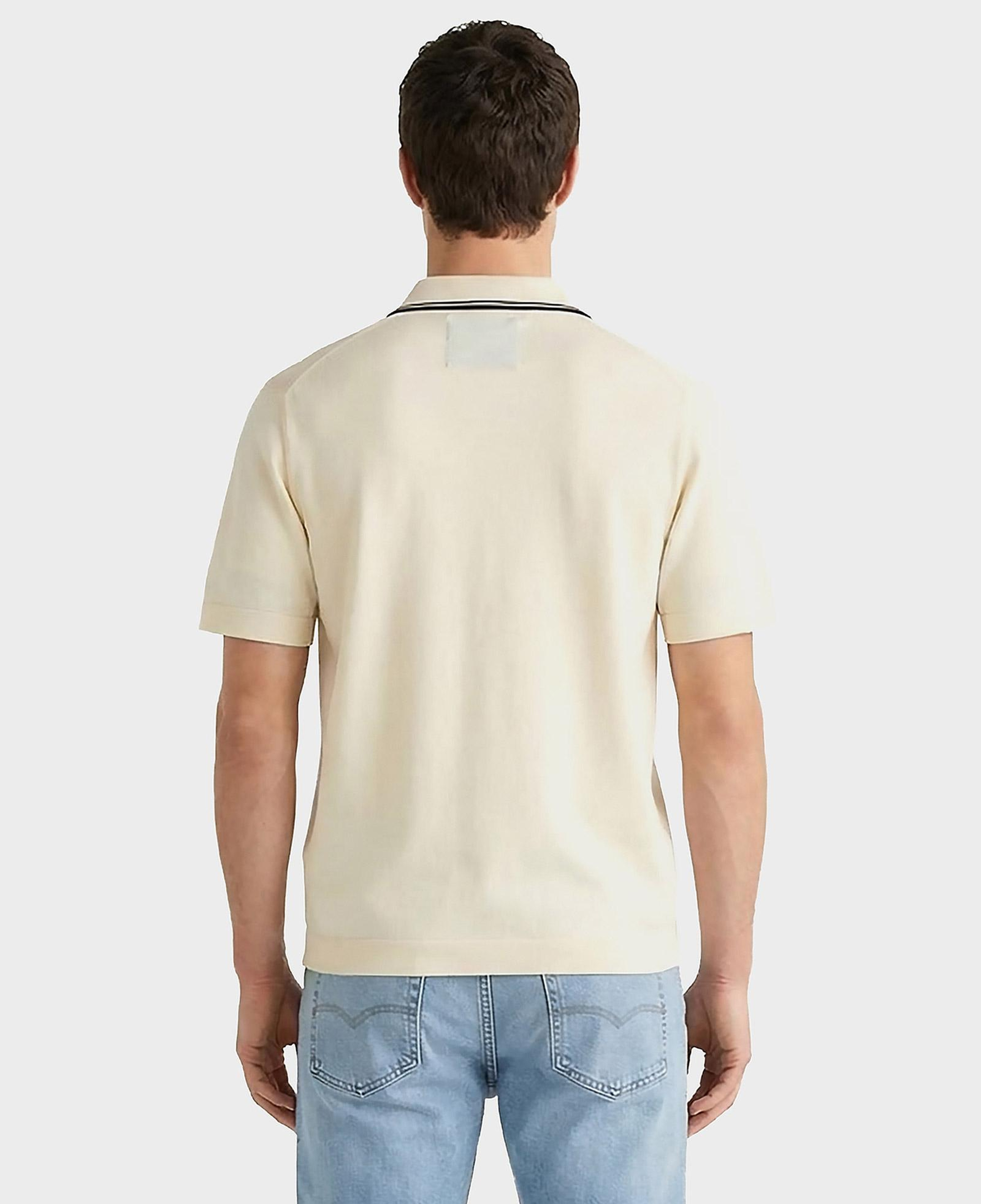 GANT Erkek Krem Regular Fit Kısa Kollu Resort Yaka Gömlek