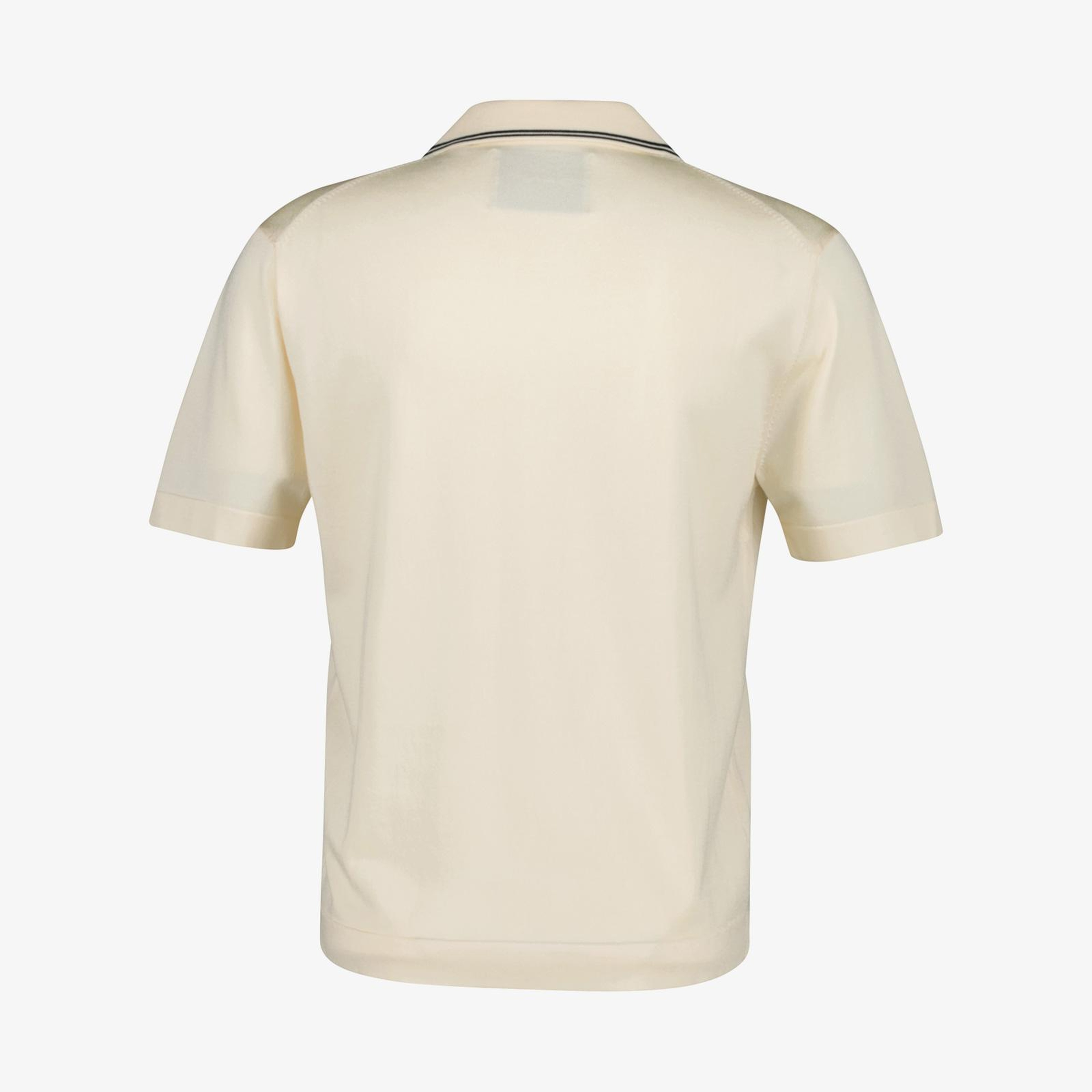 GANT Erkek Krem Regular Fit Kısa Kollu Resort Yaka Gömlek