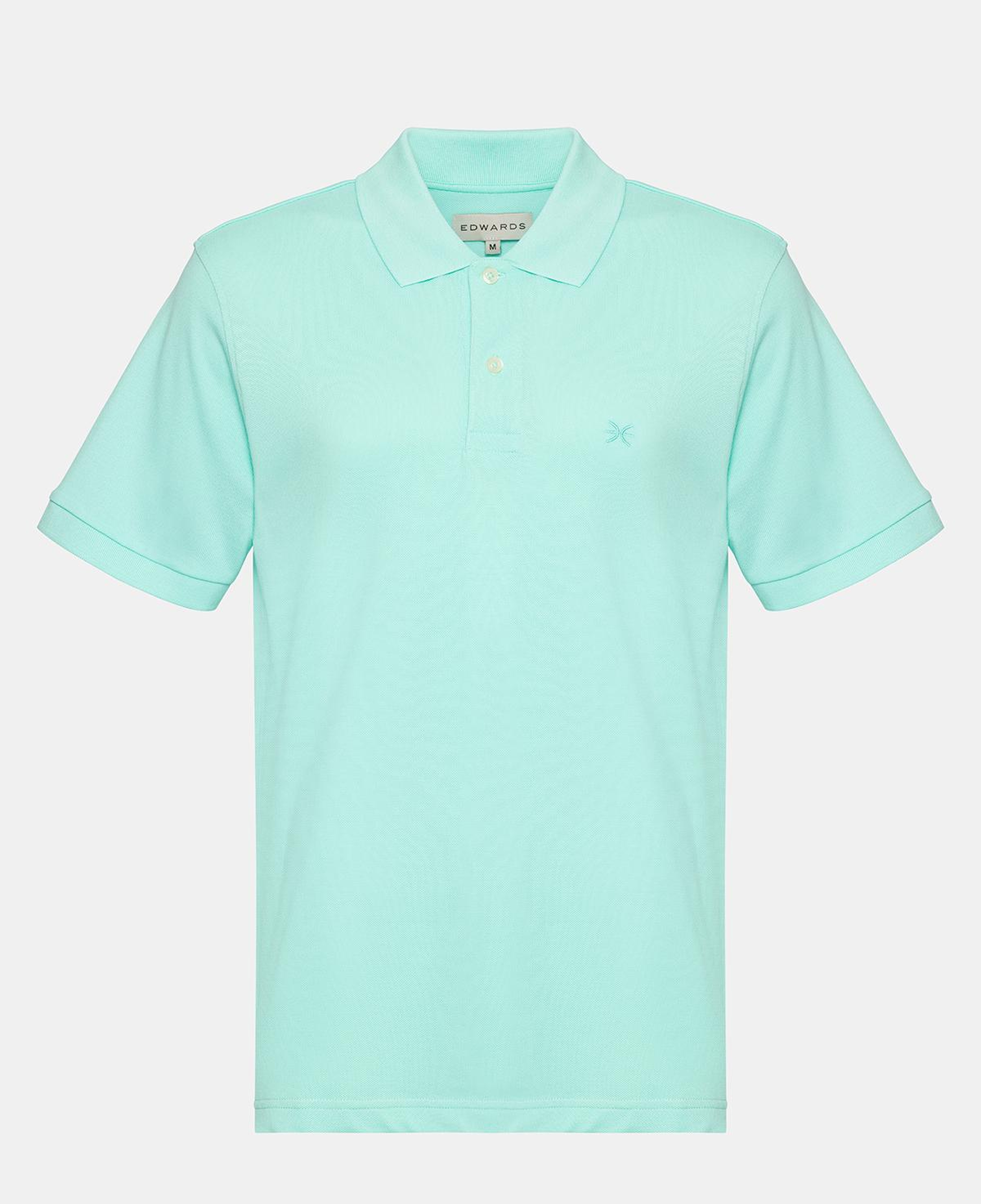Erkek Açık Yeşil Kısa Kollu Polo Yaka T-Shirt