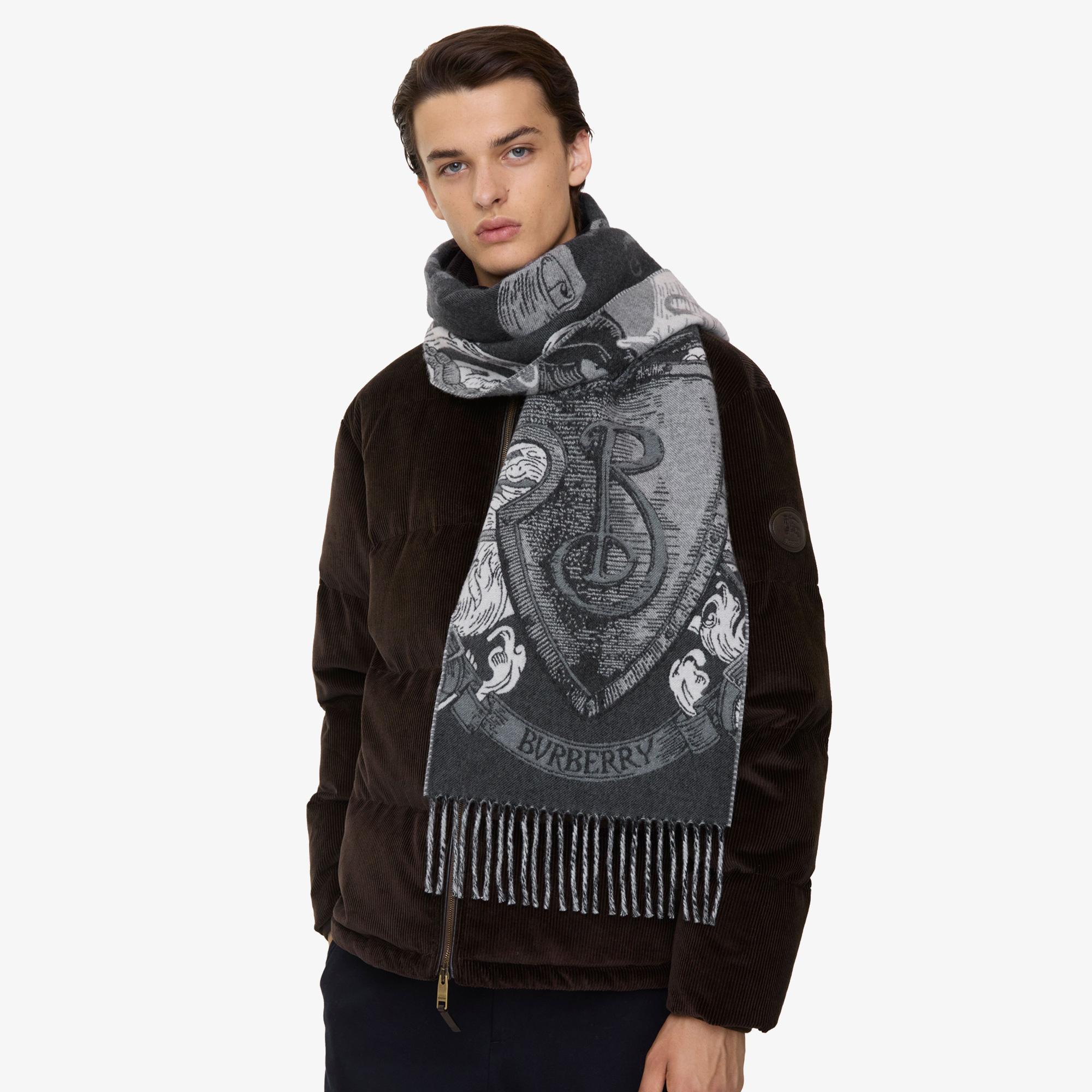 Burberry Etched Knight Erkek Renkli Atkı