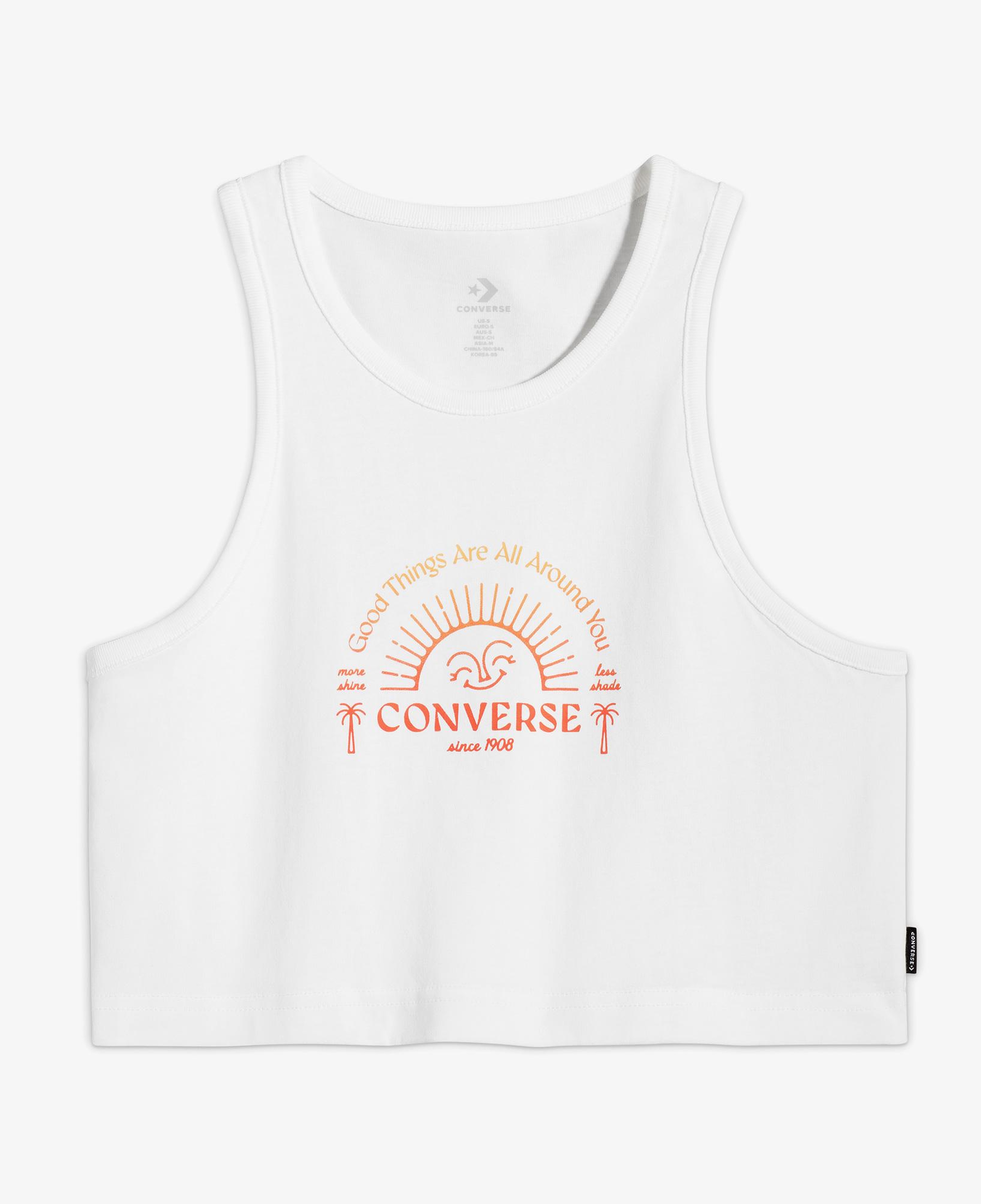 Converse Kadın Beyaz T-Shirt