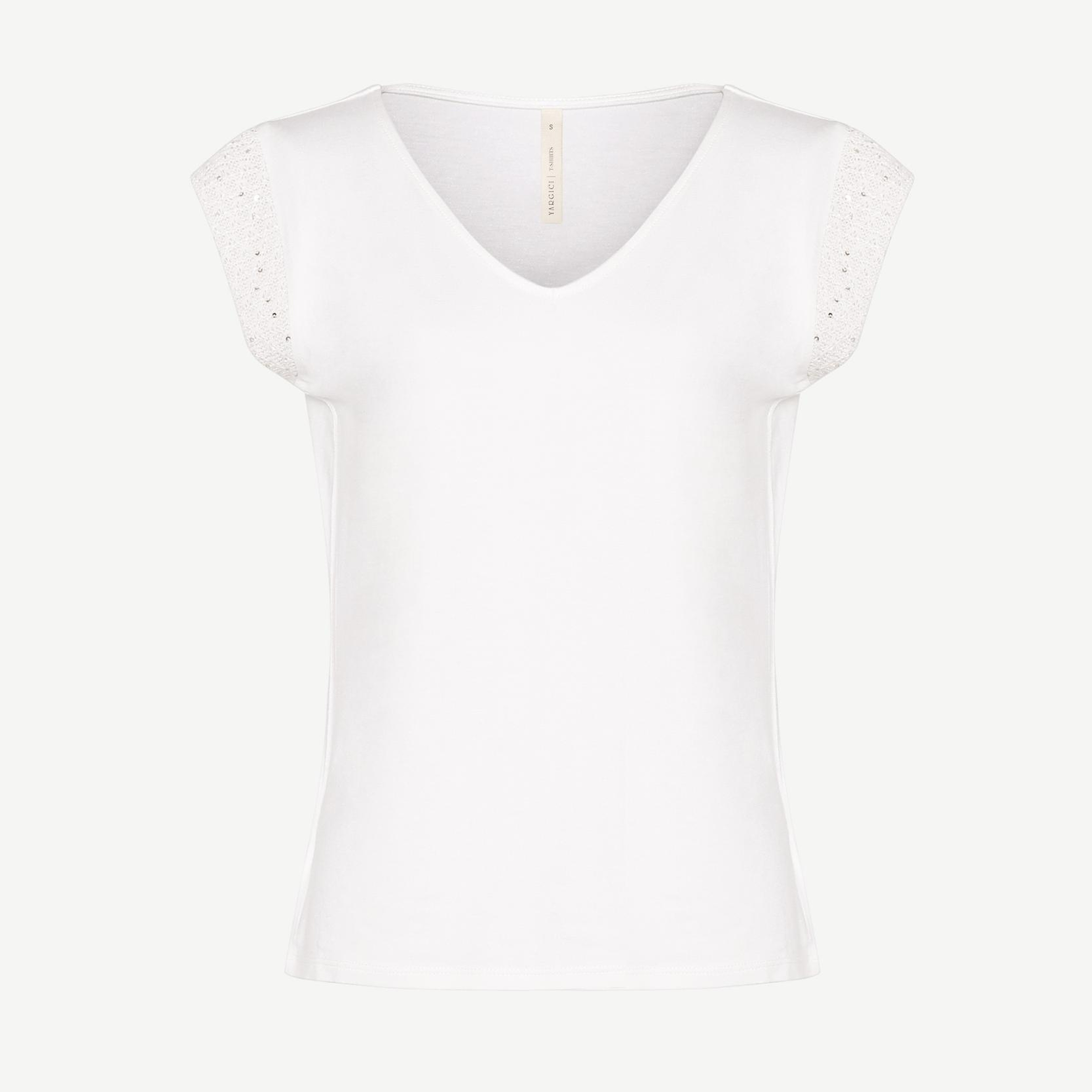 YARGICI Regular V Yaka Kısa Kol T-shirt