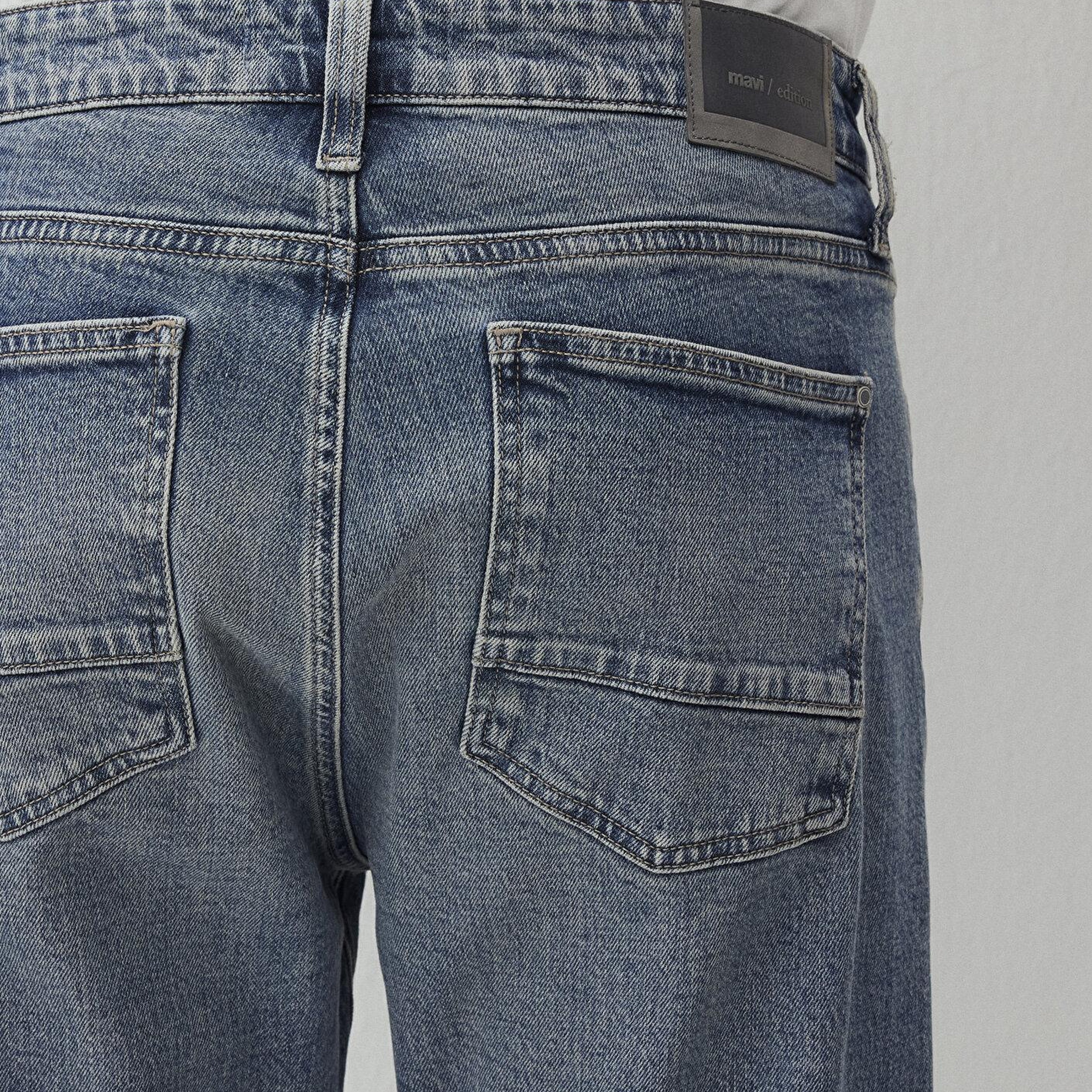 Mavi Milan Mavi Edition Puslu Indigo Mavi Jean Pantolon 0081089400