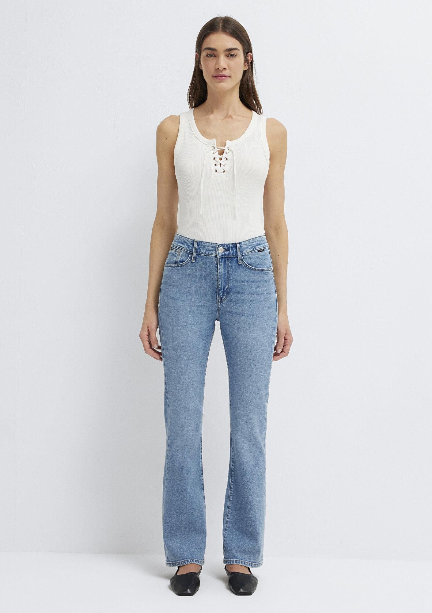 Mavi Bliss Classic Denim Vintage Açık Mavi Jean Pantolon 101437-A3929