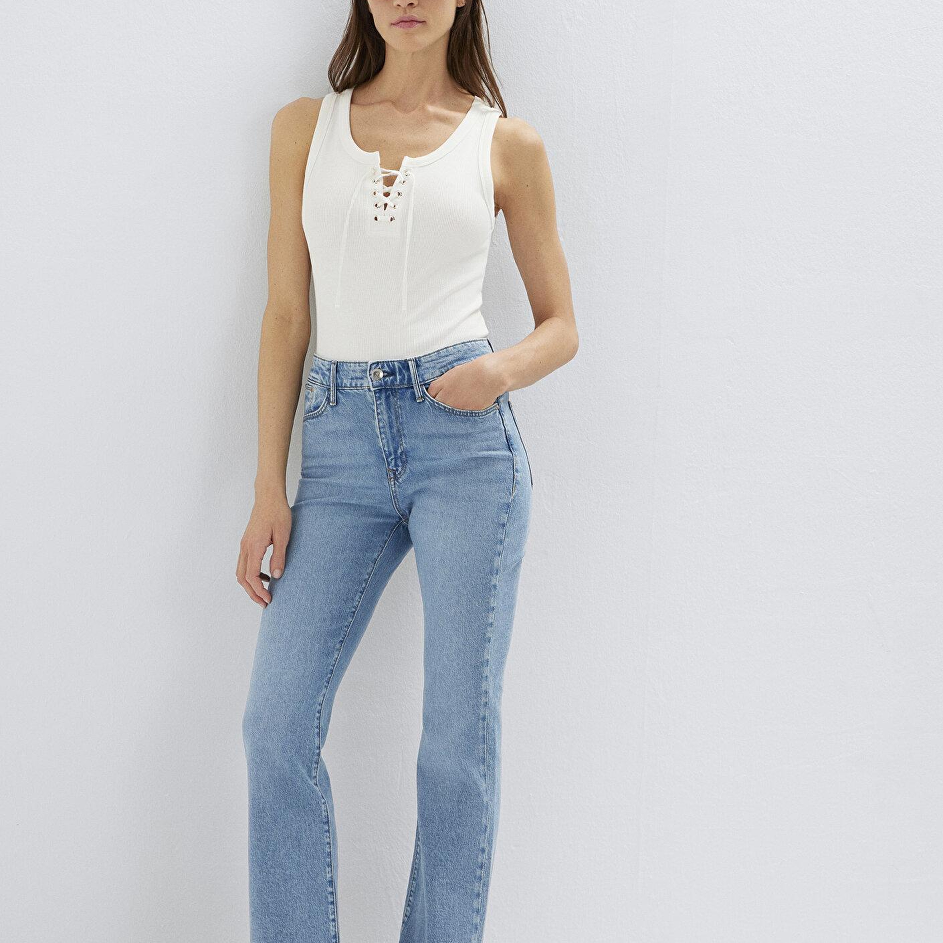 Mavi Bliss Classic Denim Vintage Açık Mavi Jean Pantolon 101437-A3929