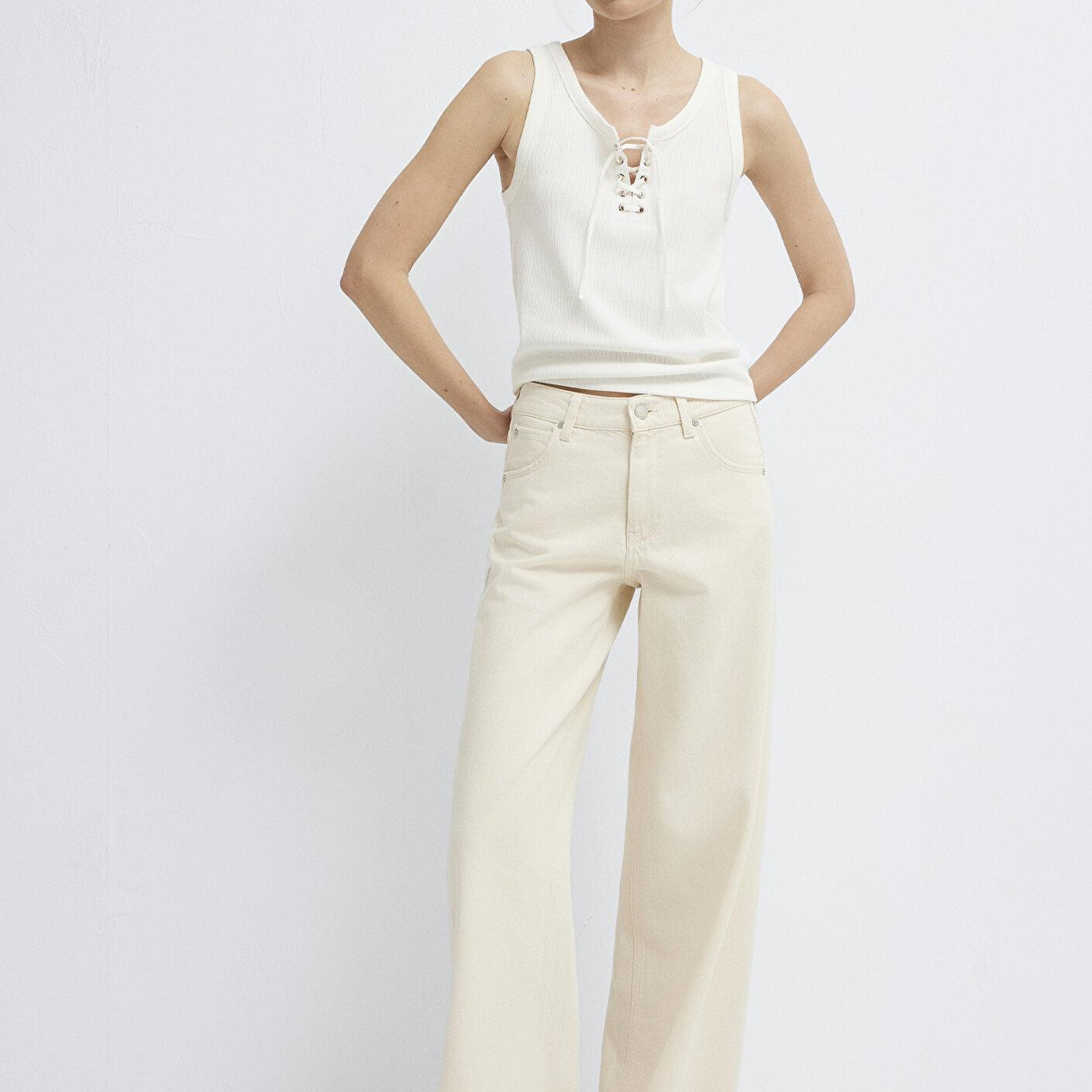 Mavi Siena Iconic Krem Jean Pantolon 1010763-A3903