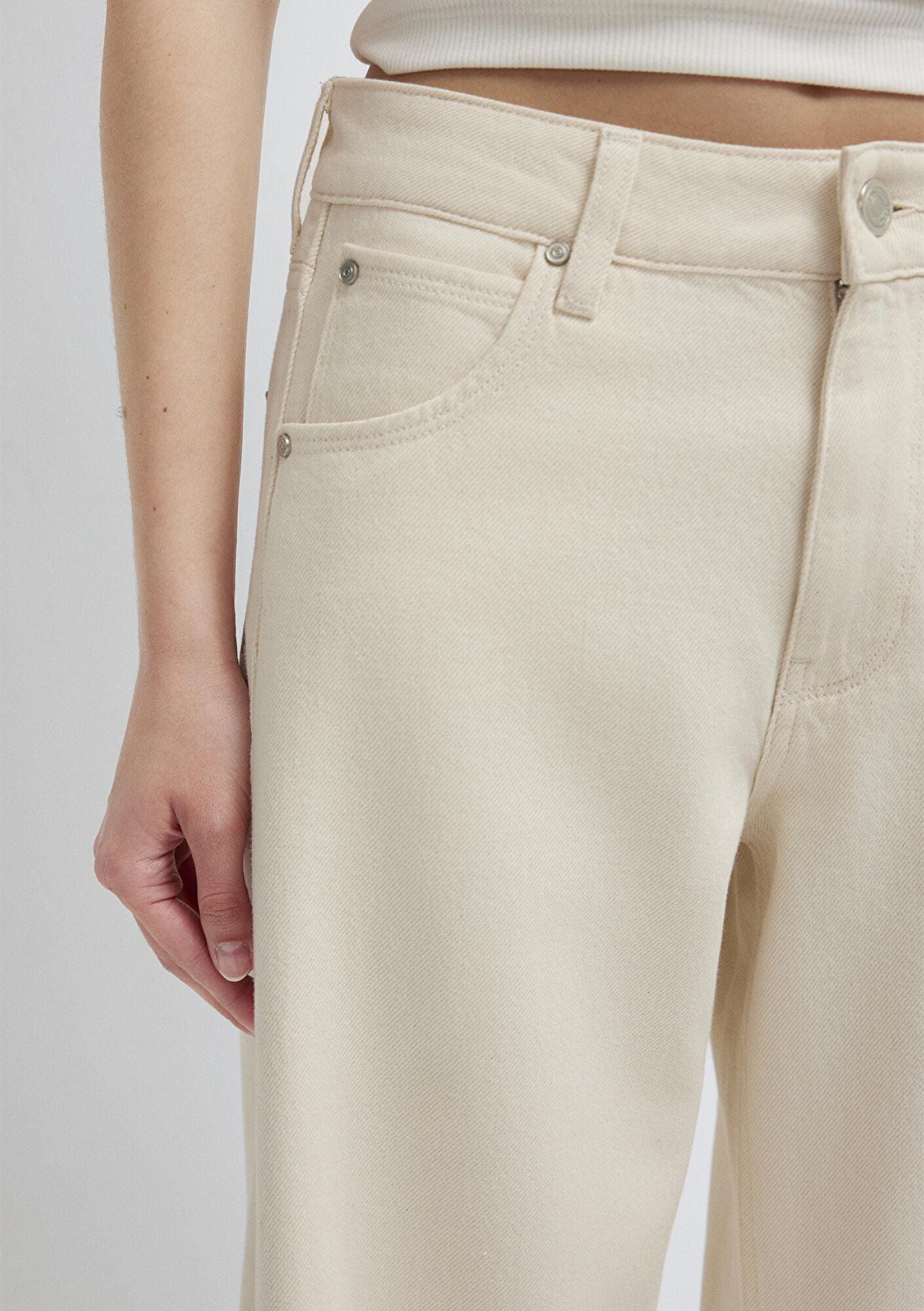 Mavi Siena Iconic Krem Jean Pantolon 1010763-A3903