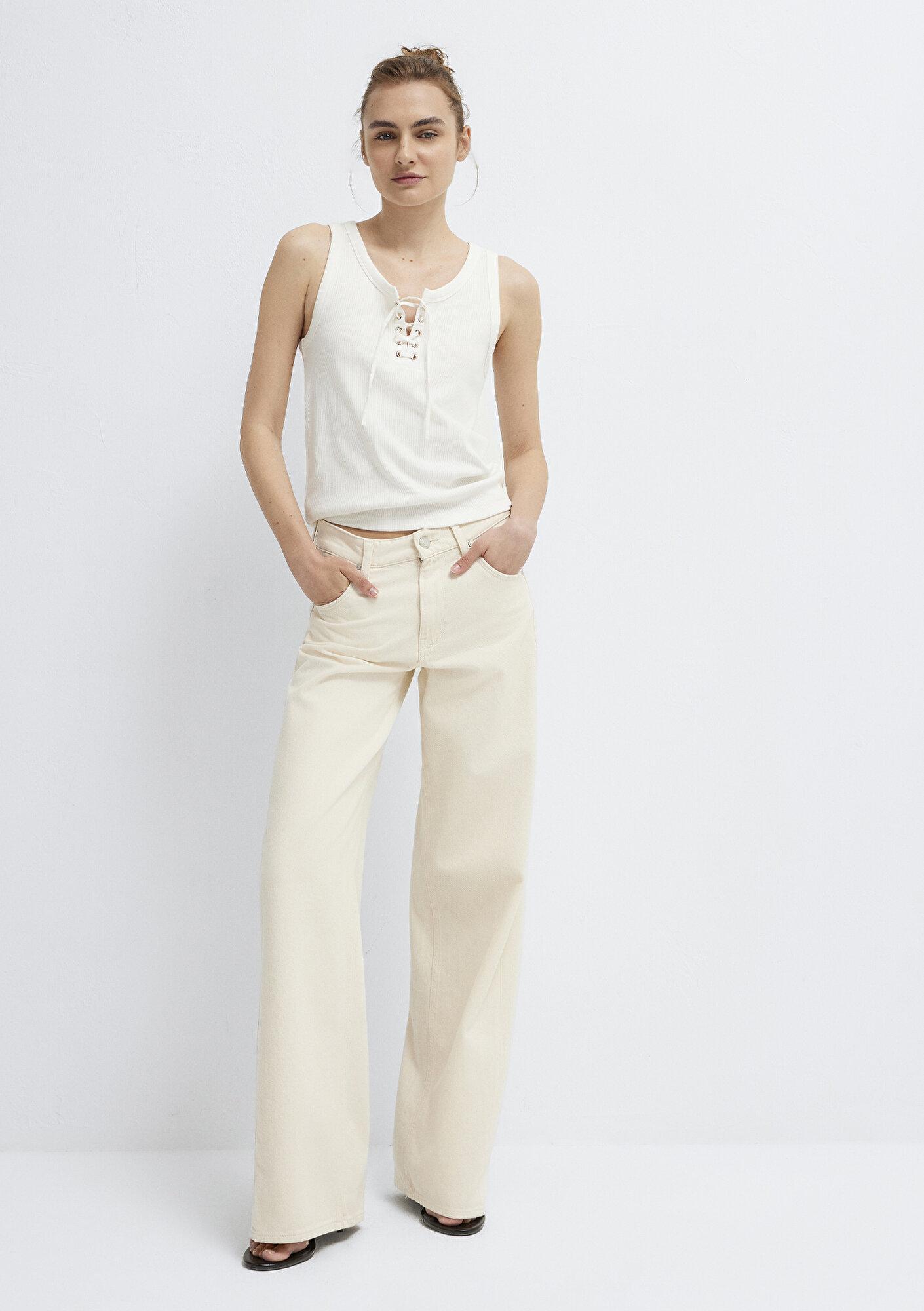 Mavi Siena Iconic Krem Jean Pantolon 1010763-A3903