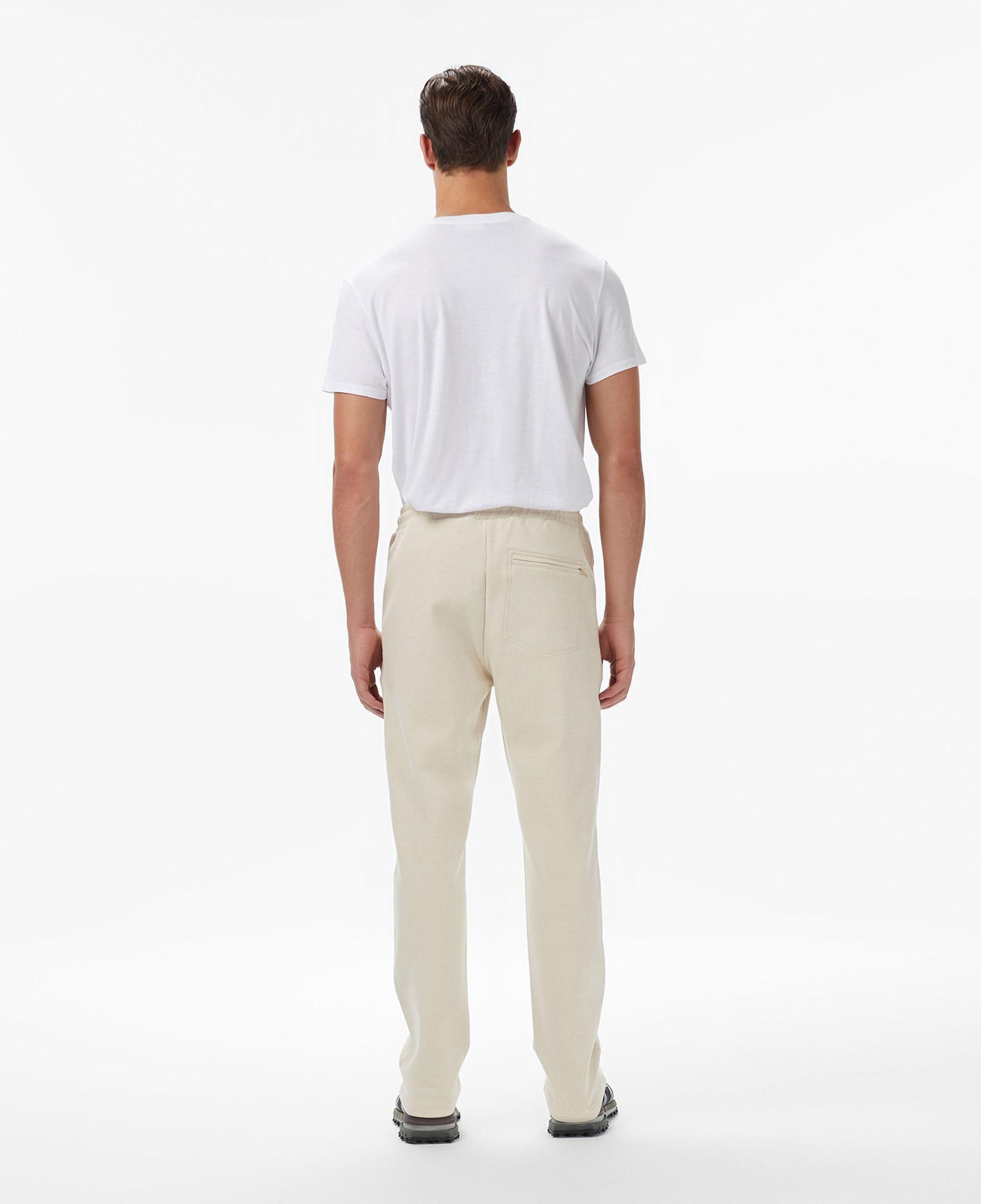 Lacoste Erkek Regular Fit Monogram Krem Eşofman Altı
