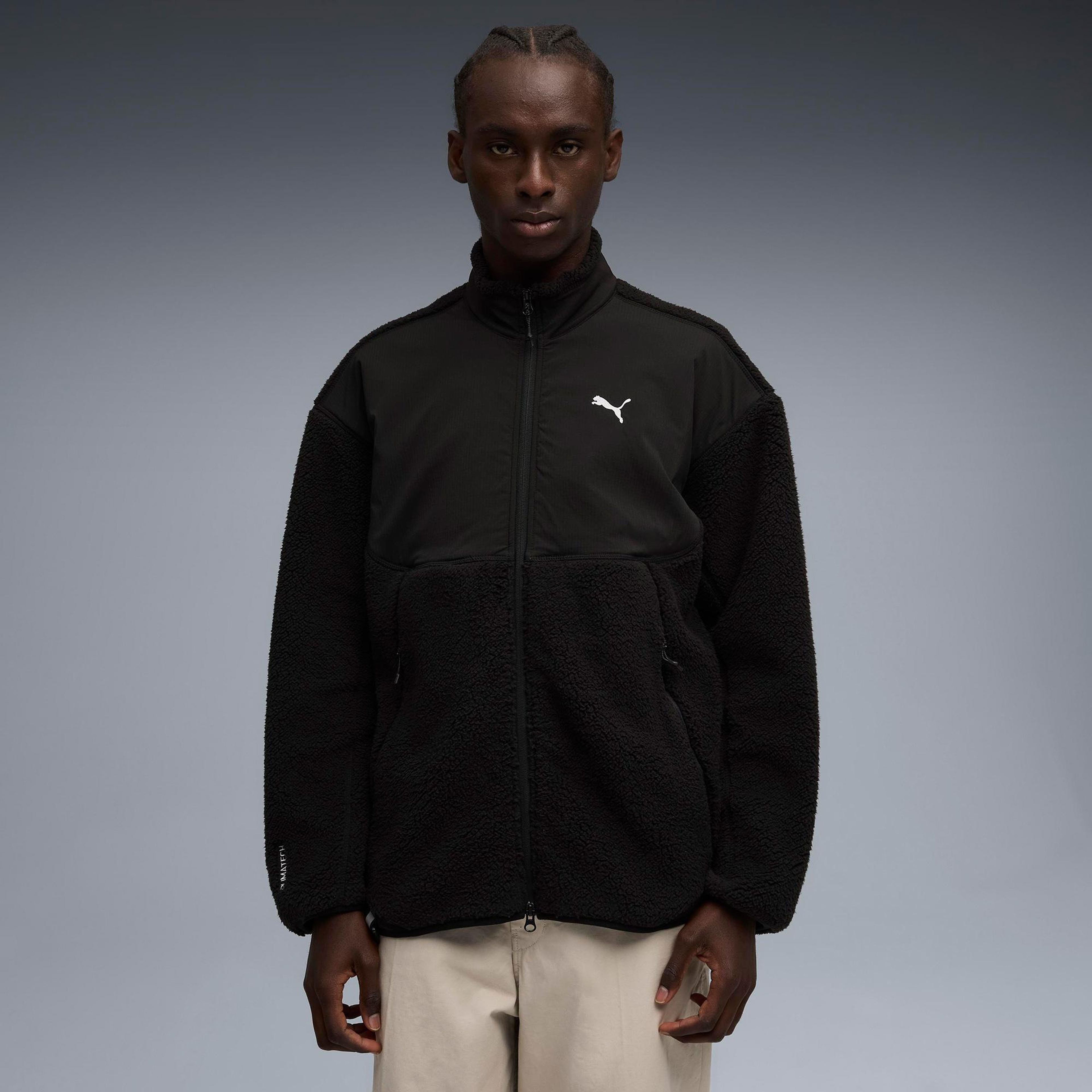 Puma TECH Soft Tech Erkek Siyah Ceket