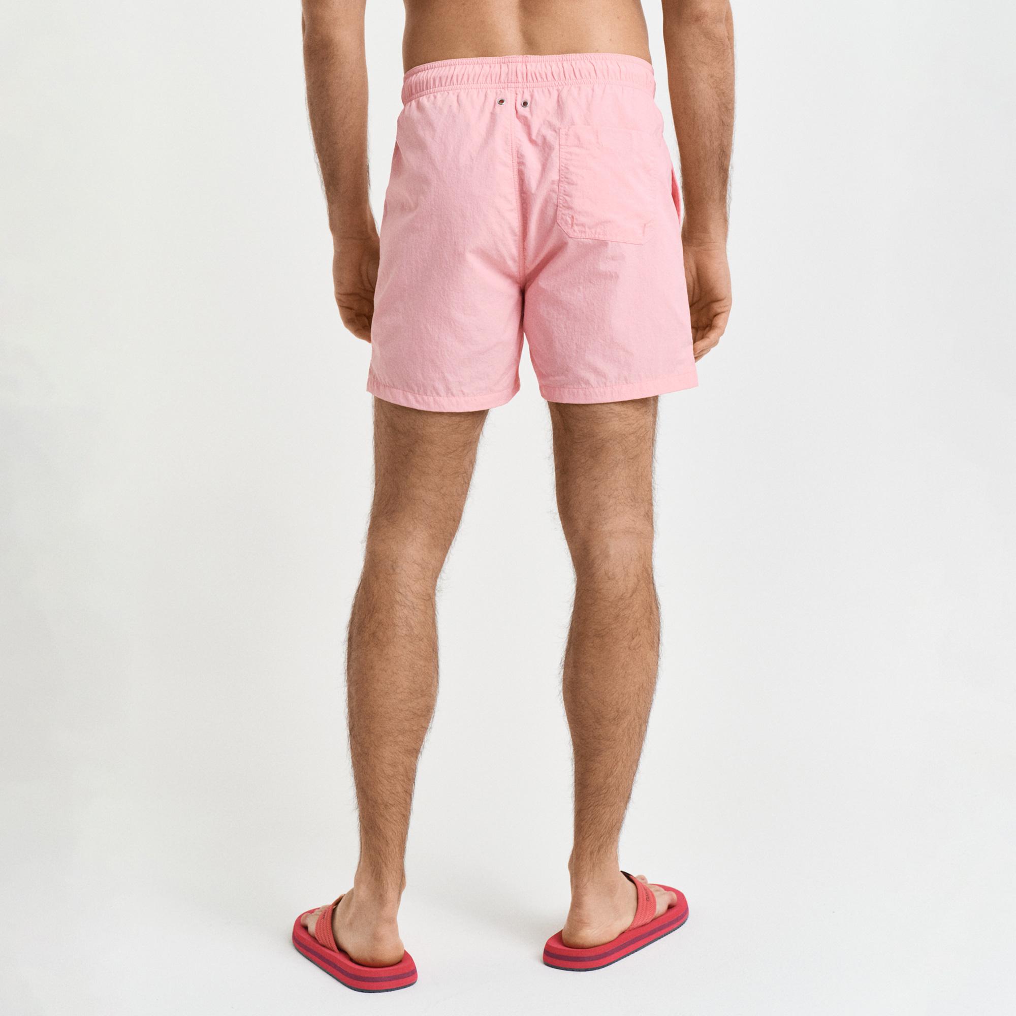 GANT Erkek Pembe Regular Fit Mayo Şort