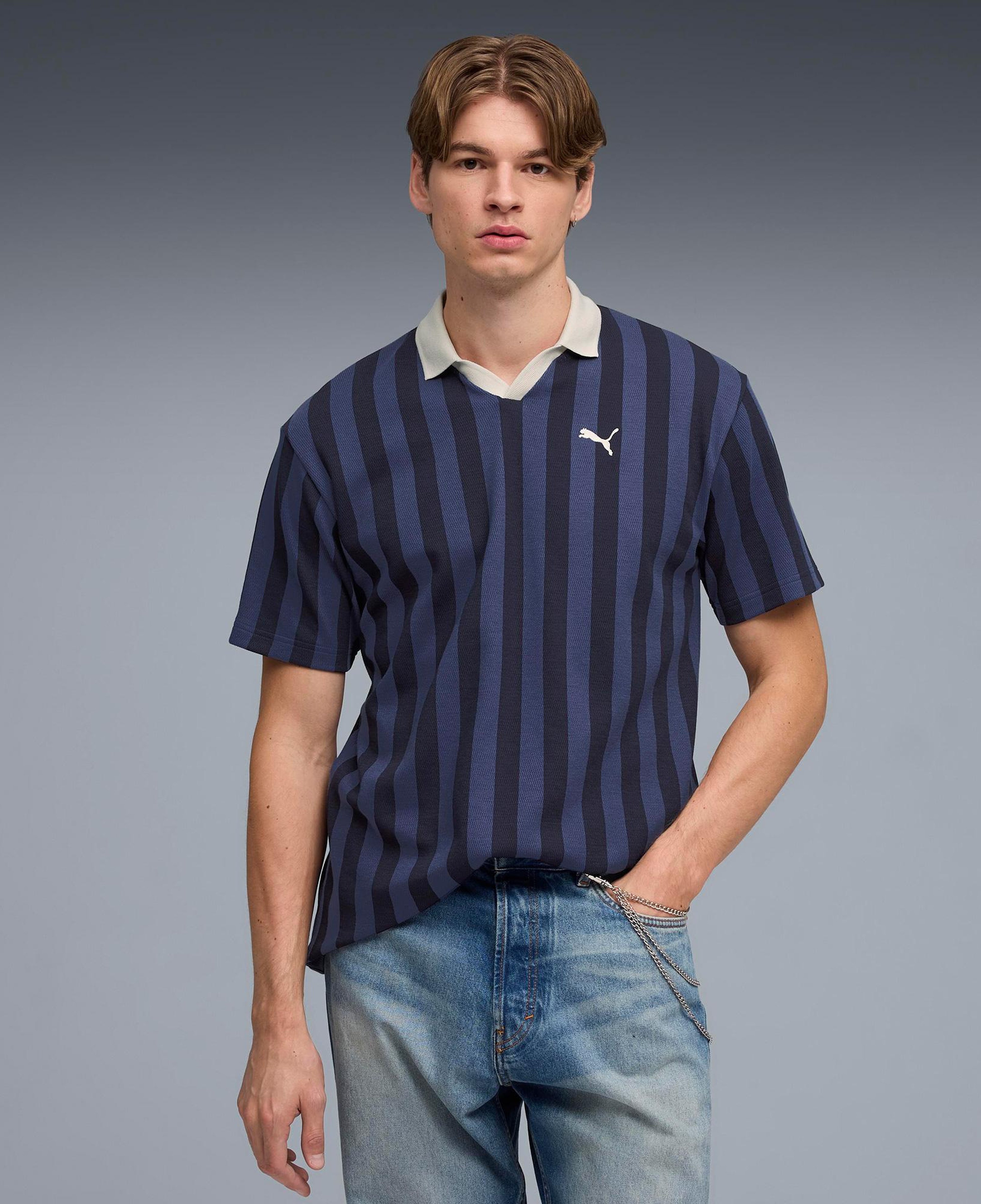 Puma Class Pinnacle  Erkek Lacivert T-Shirt