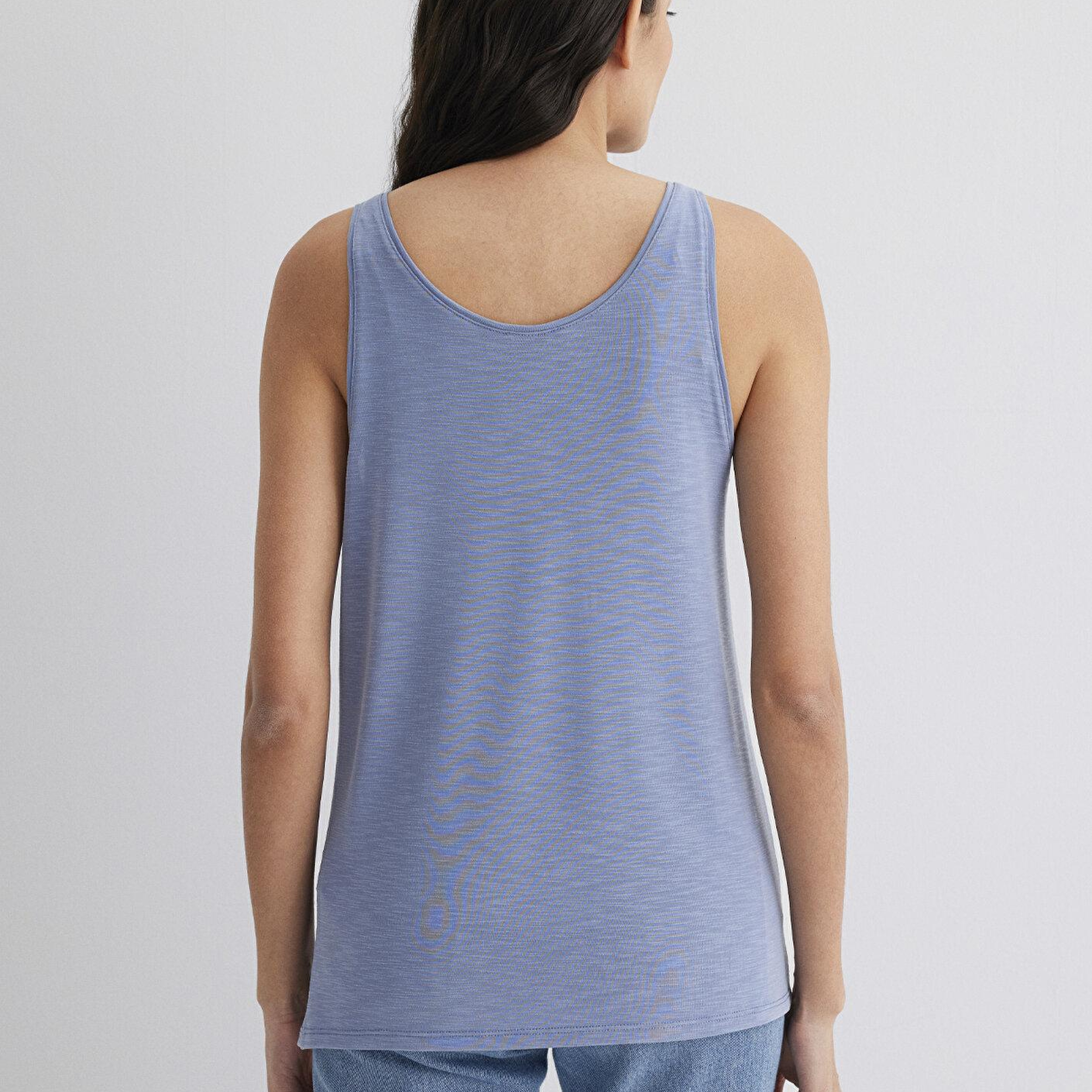 Mavi Soft-Premium Mavi (TENCEL™) Modal Karışımlı Atlet Slim Fit / Dar Kesim 1613216-70850