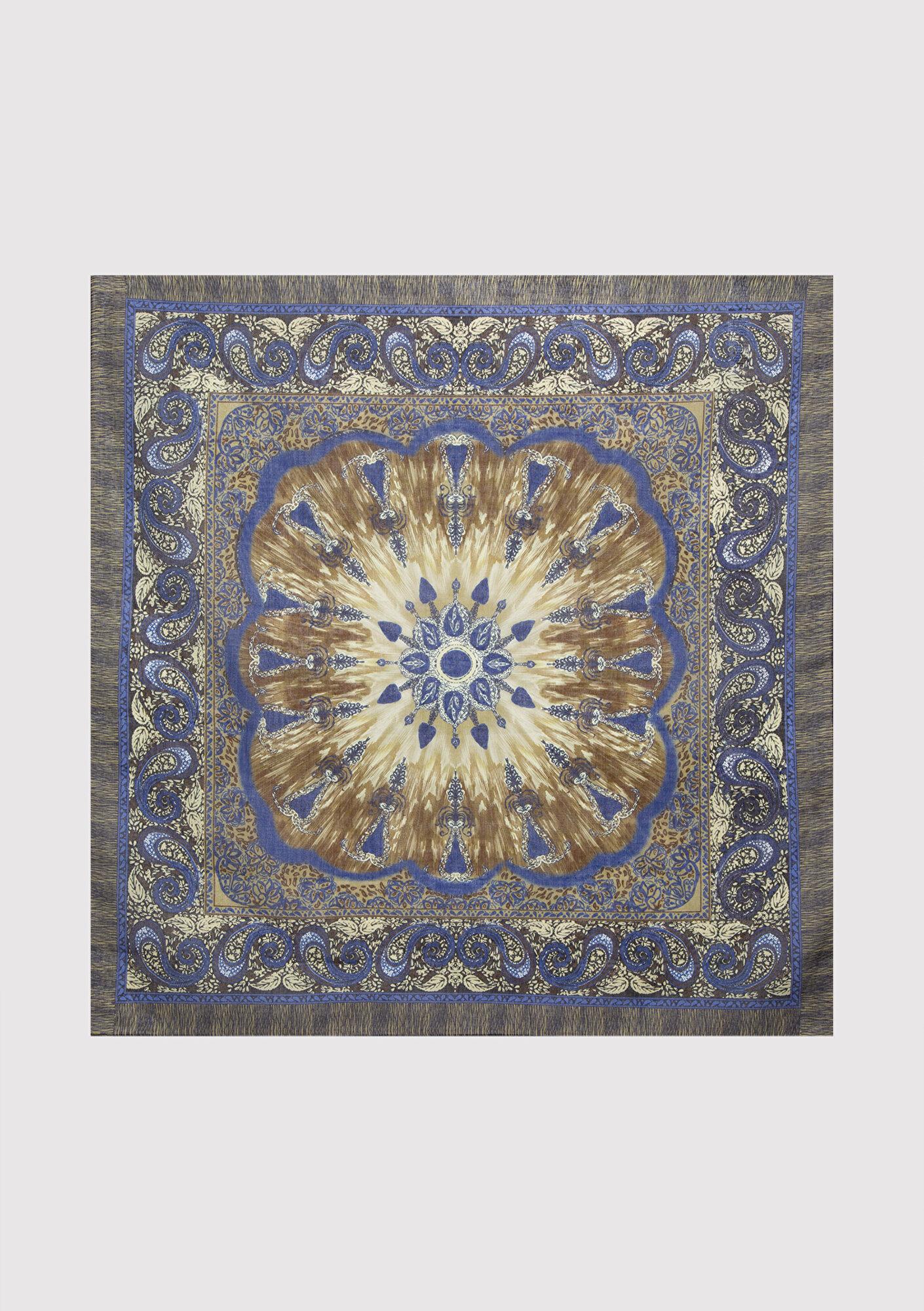 Mavi Baskılı Bandana 1913412-82128