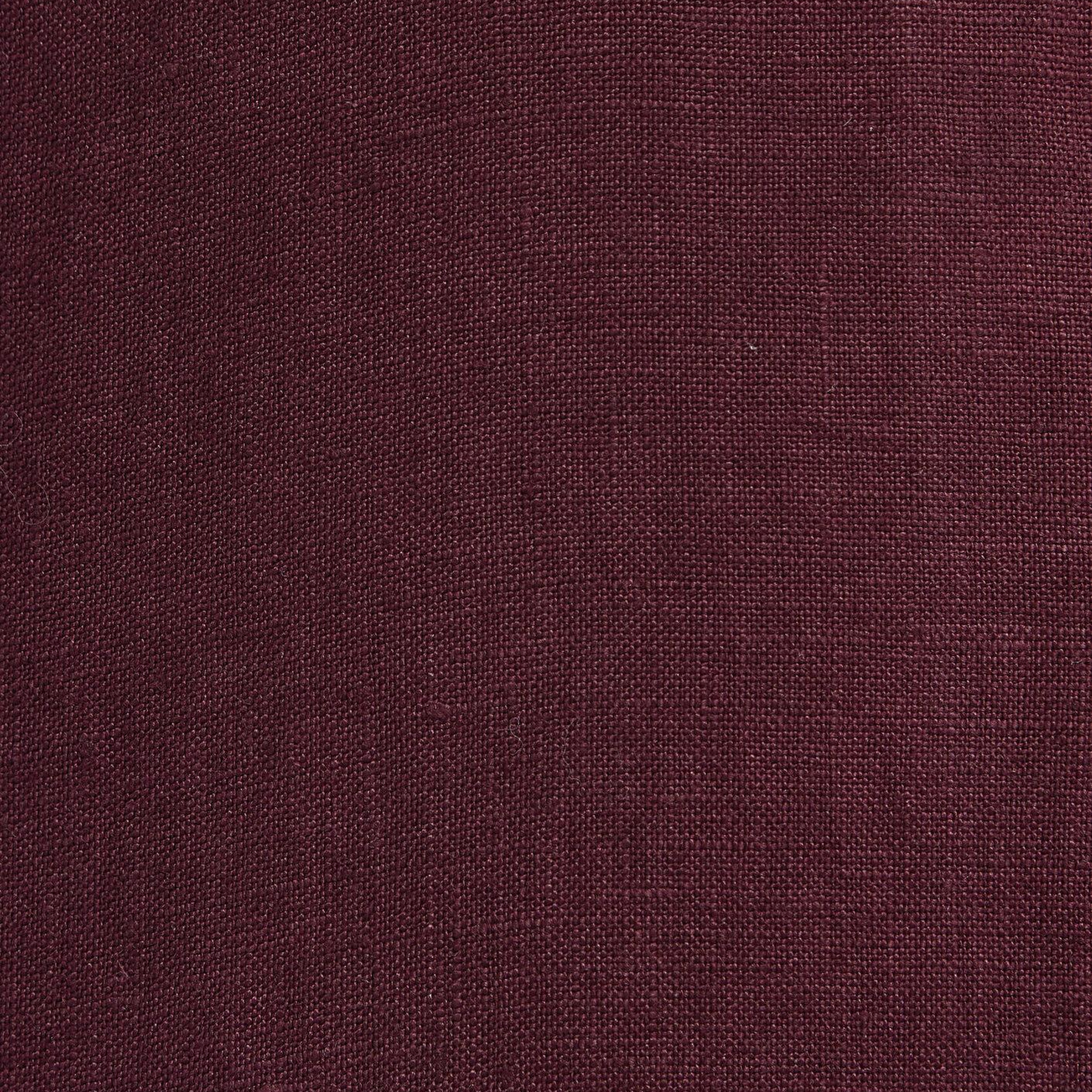 Mavi Bordo Keten Gömlek Loose Fit / Bol Rahat Kesim 0211962-70426