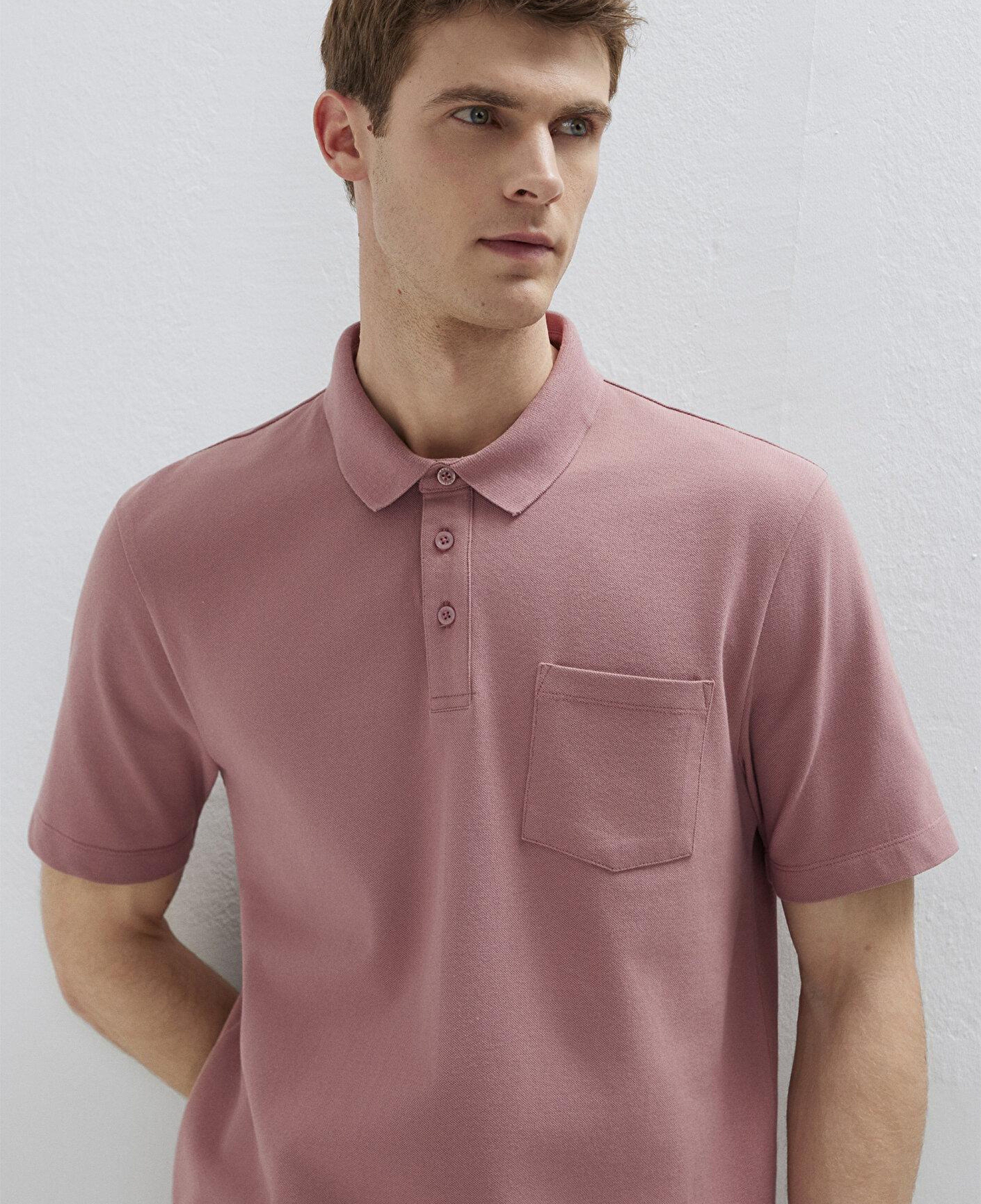 Mavi Pembe Polo Tişört Regular Fit / Normal Kesim 0613465-70948