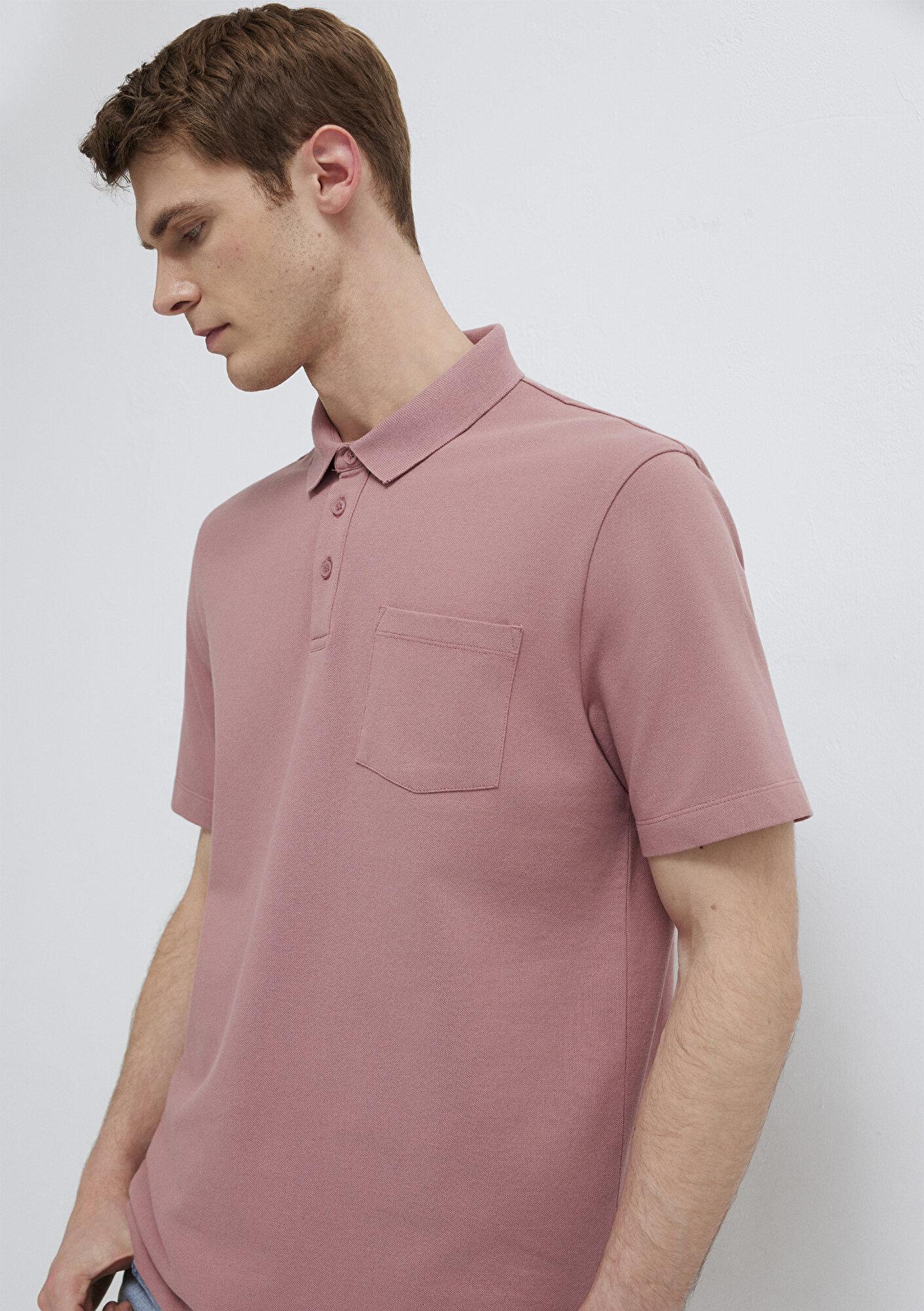 Mavi Pembe Polo Tişört Regular Fit / Normal Kesim 0613465-70948