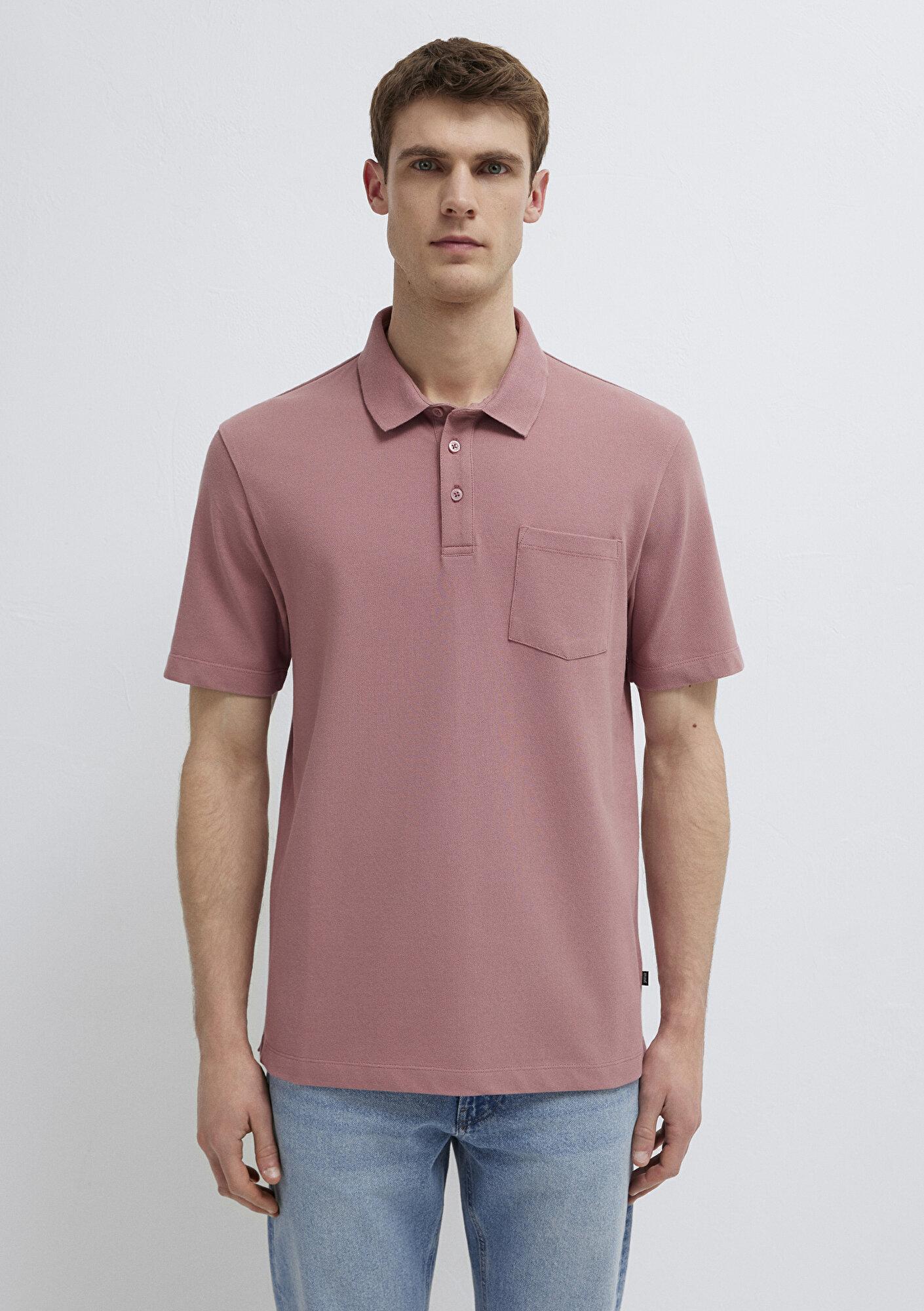 Mavi Pembe Polo Tişört Regular Fit / Normal Kesim 0613465-70948