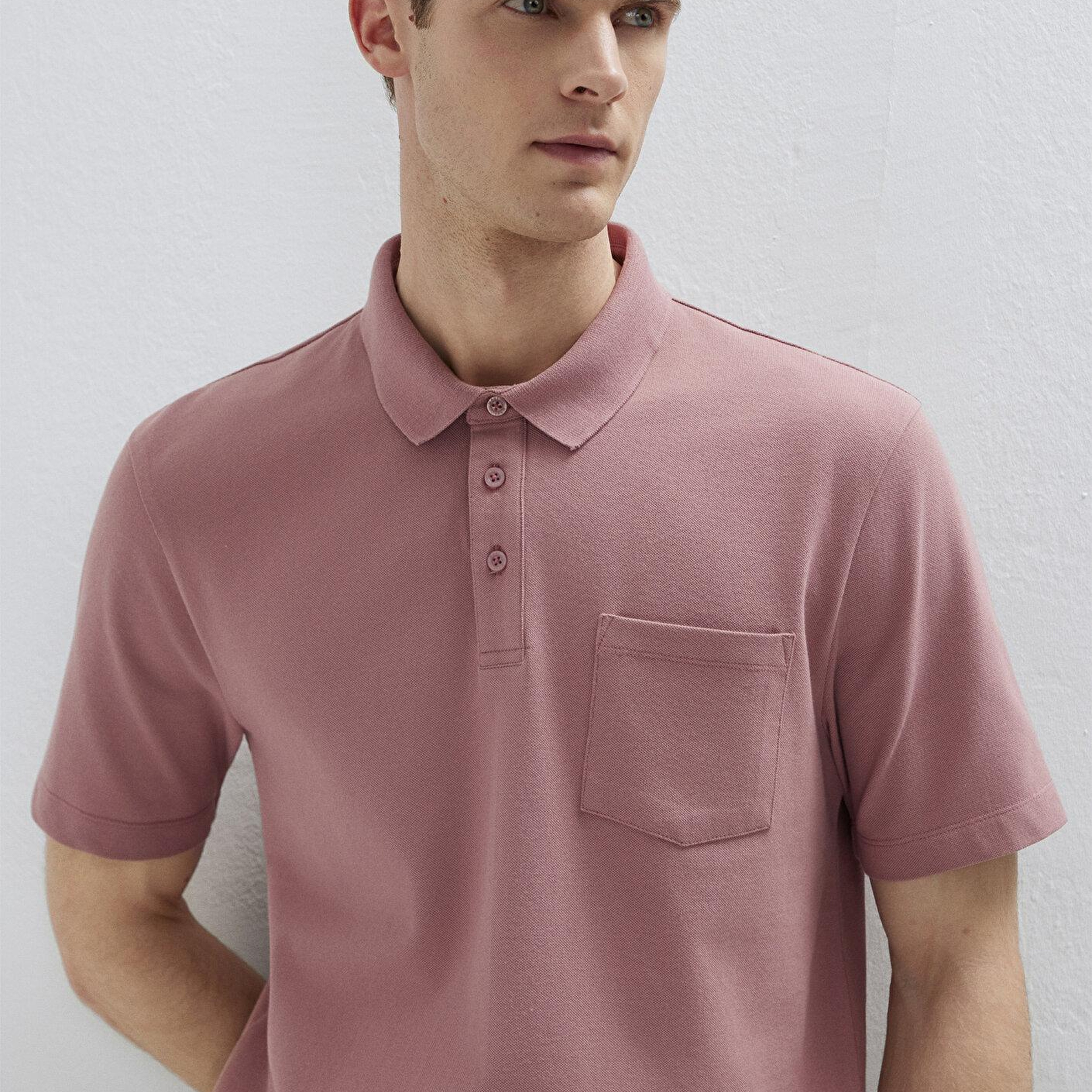 Mavi Pembe Polo Tişört Regular Fit / Normal Kesim 0613465-70948