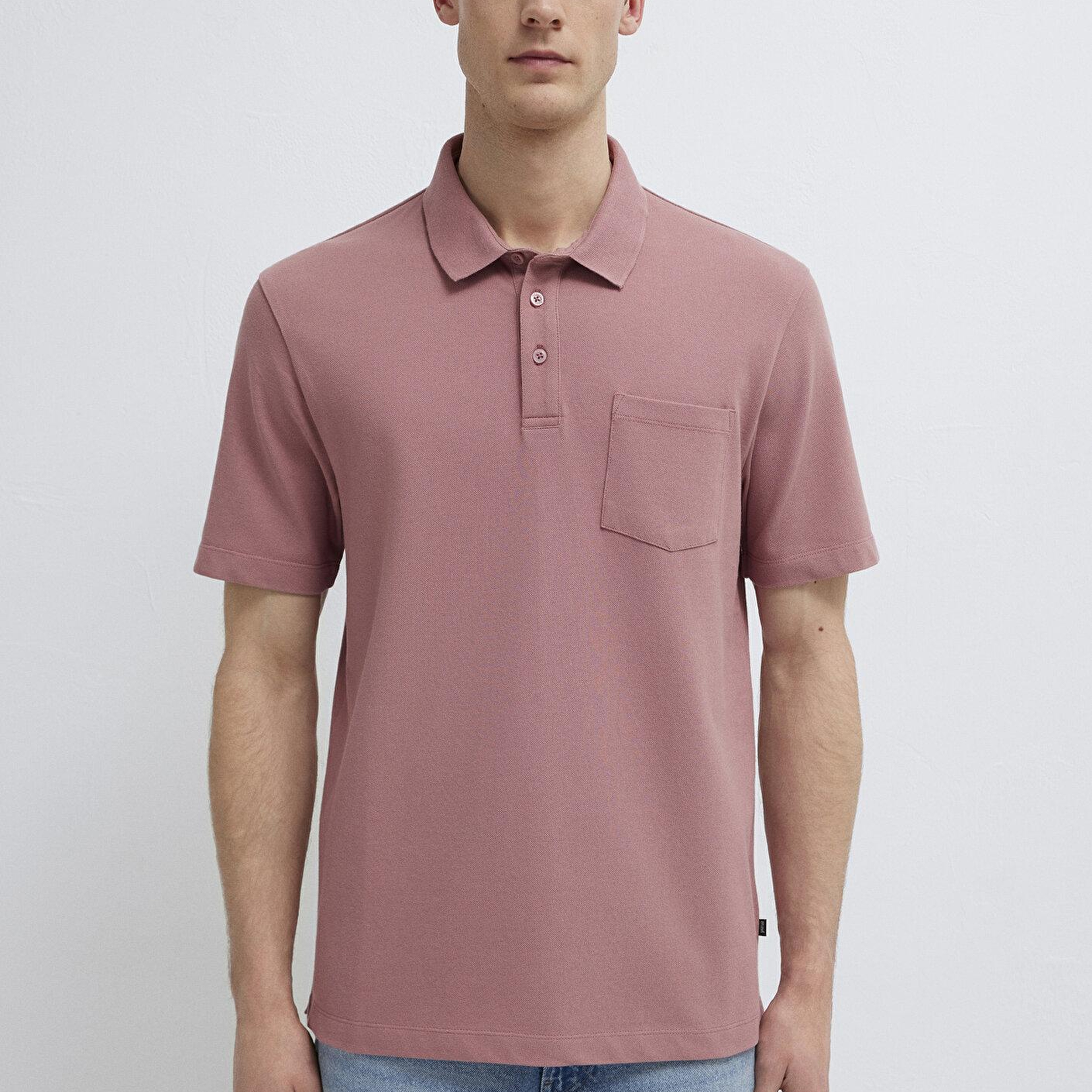 Mavi Pembe Polo Tişört Regular Fit / Normal Kesim 0613465-70948