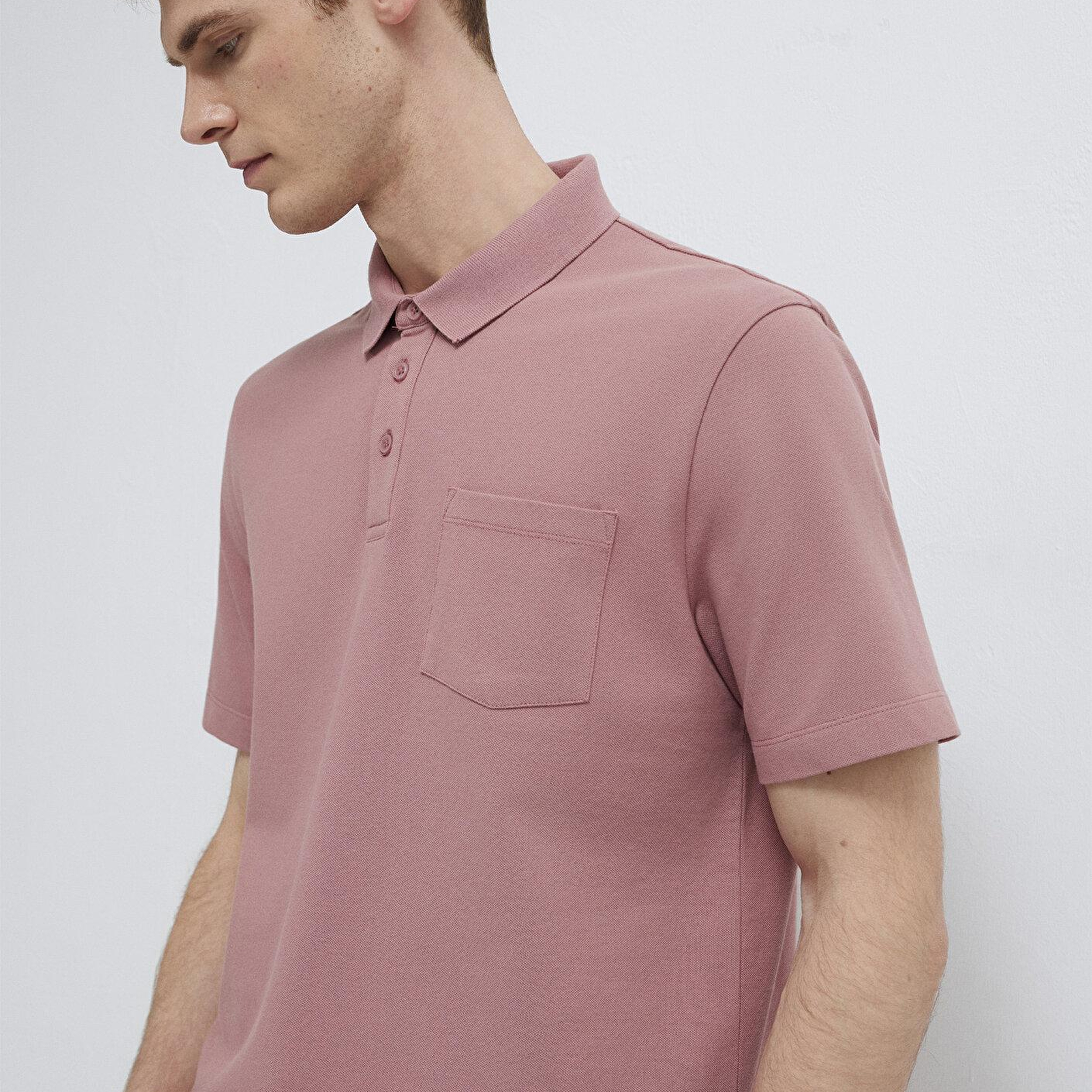 Mavi Pembe Polo Tişört Regular Fit / Normal Kesim 0613465-70948