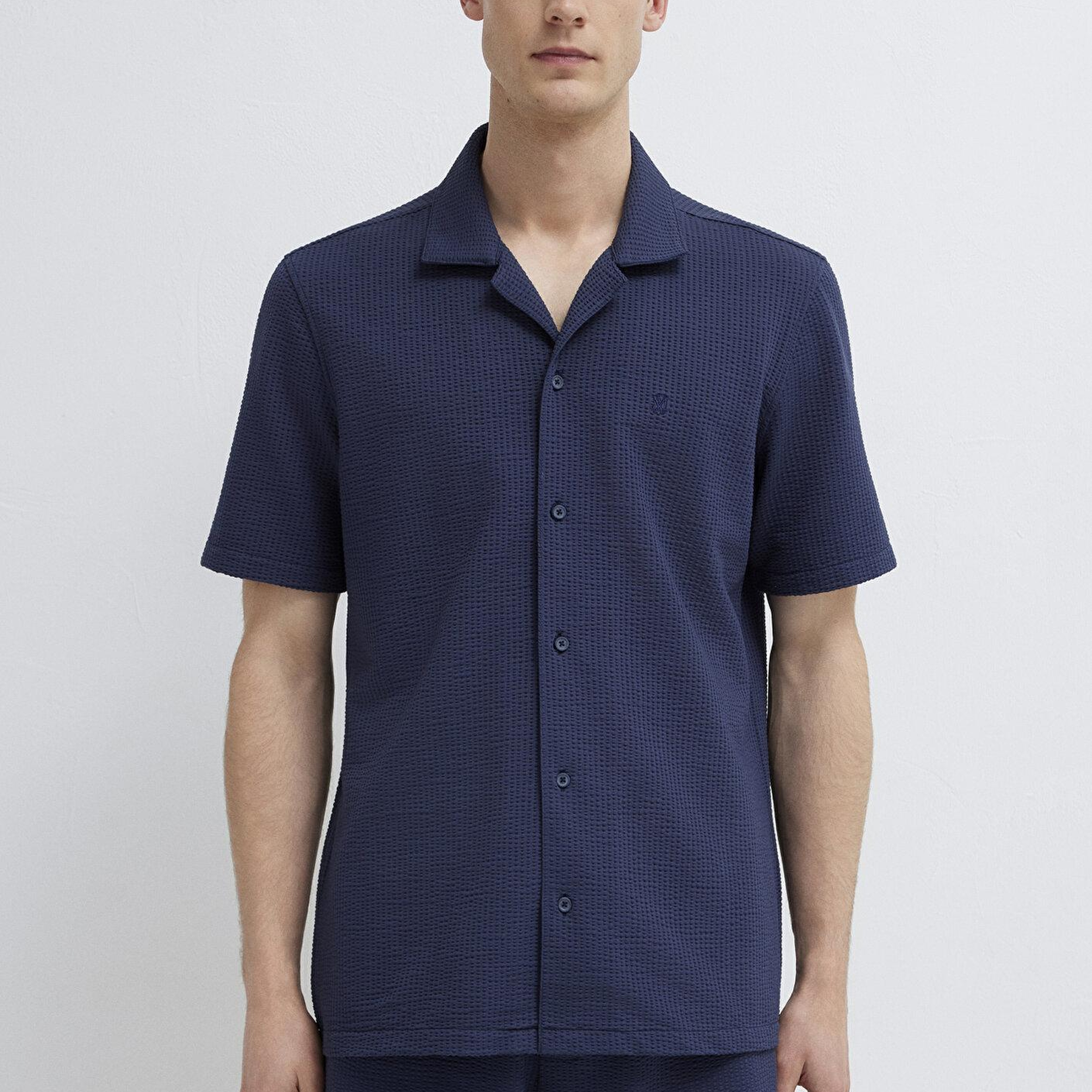 Mavi Lacivert Gömlek Regular Fit / Normal Kesim 0212049-82318
