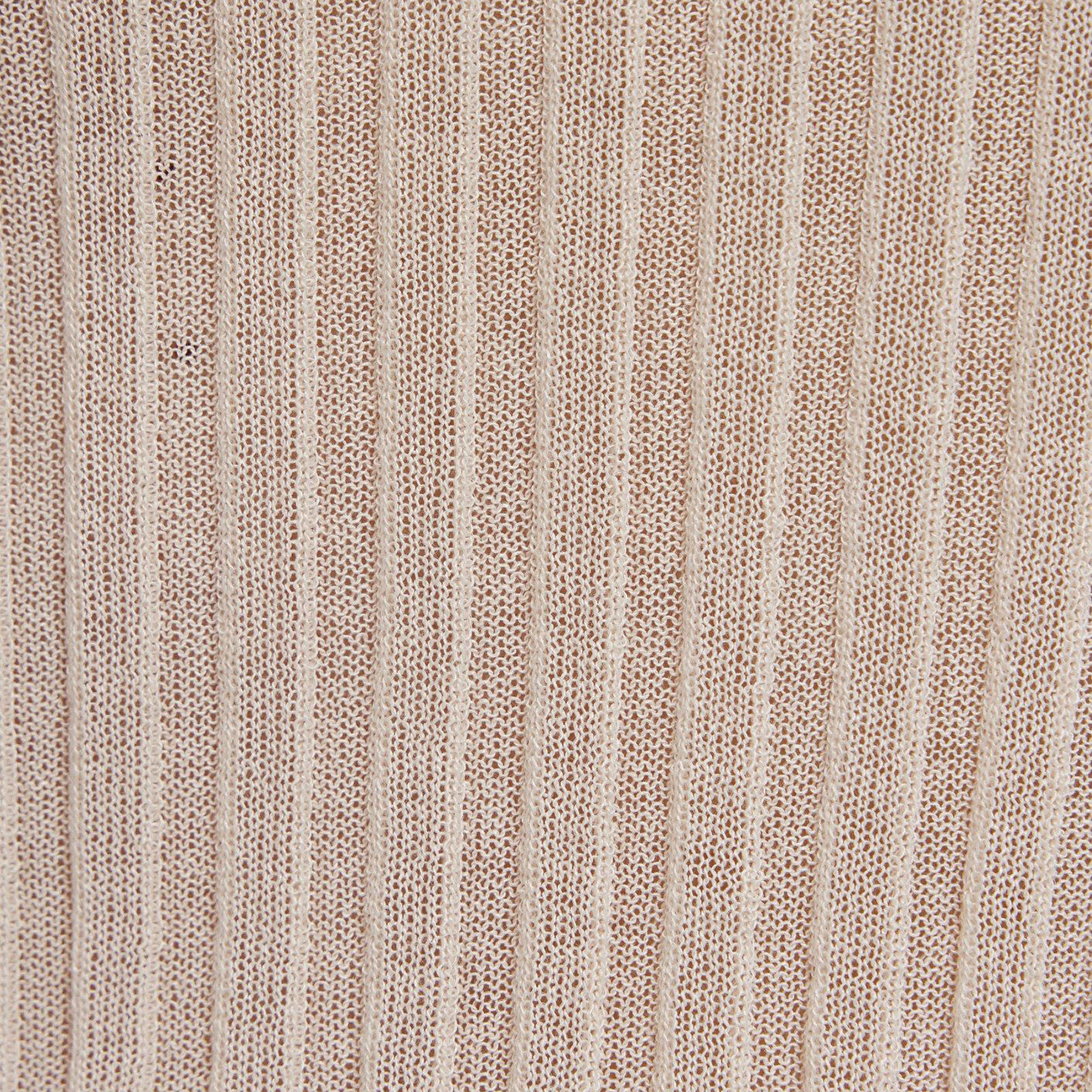 Mavi Dantel Detaylı Pembe Triko Fitted / Vücuda Oturan Kesim 1710964-91607