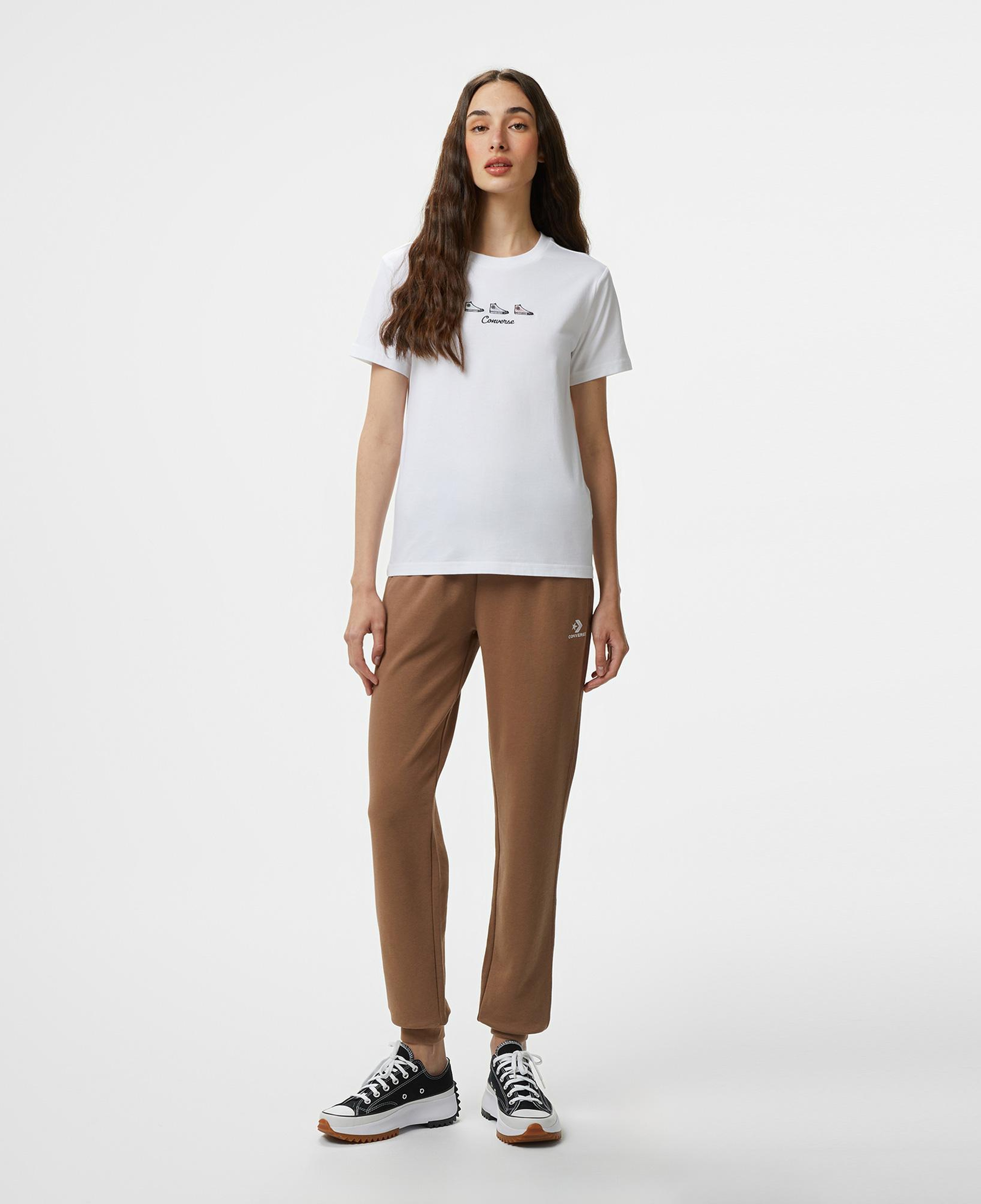 Converse Kadın Beyaz T-Shirt