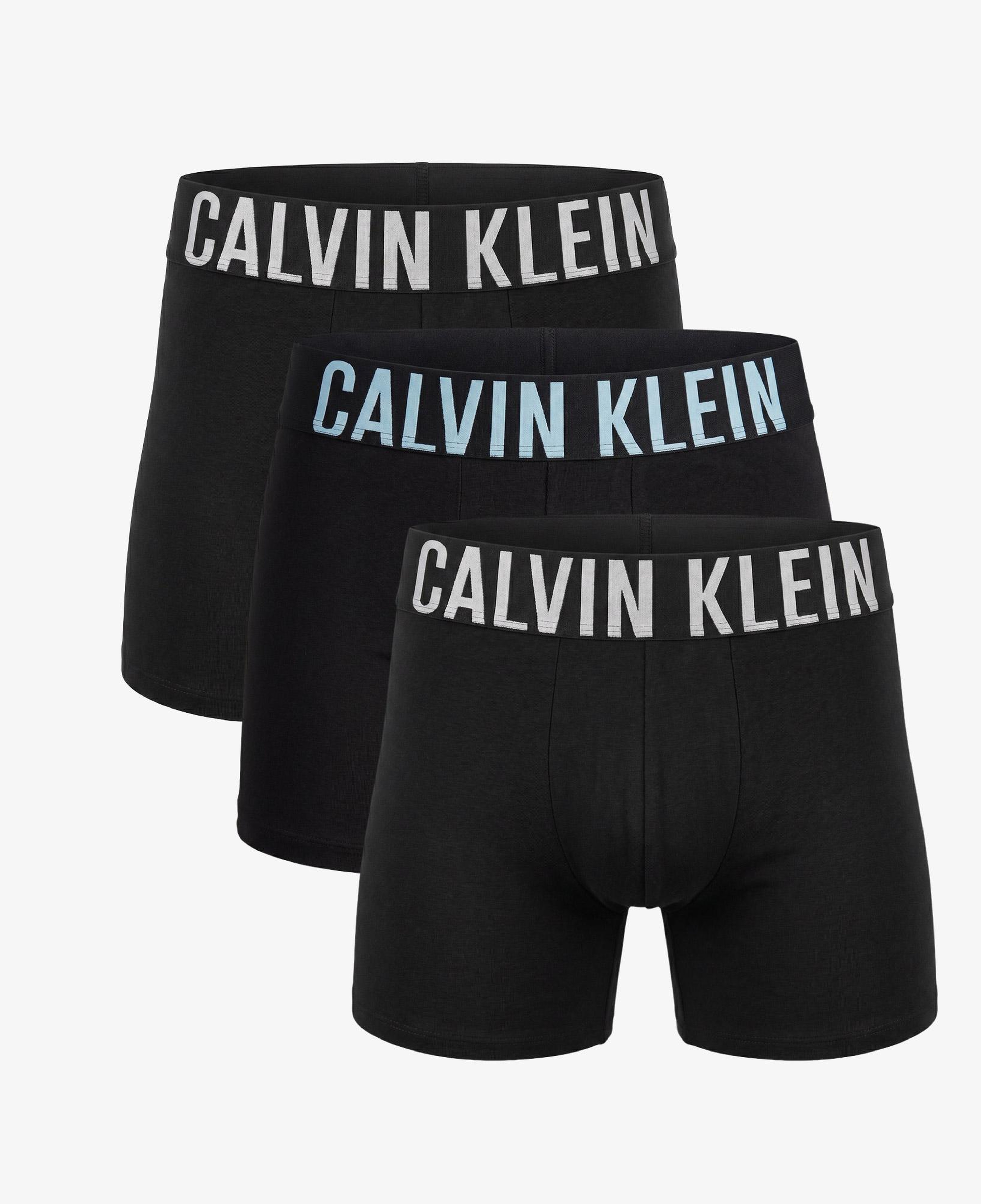 Calvin Klein Brief 3'lü Erkek Mavi Boxer