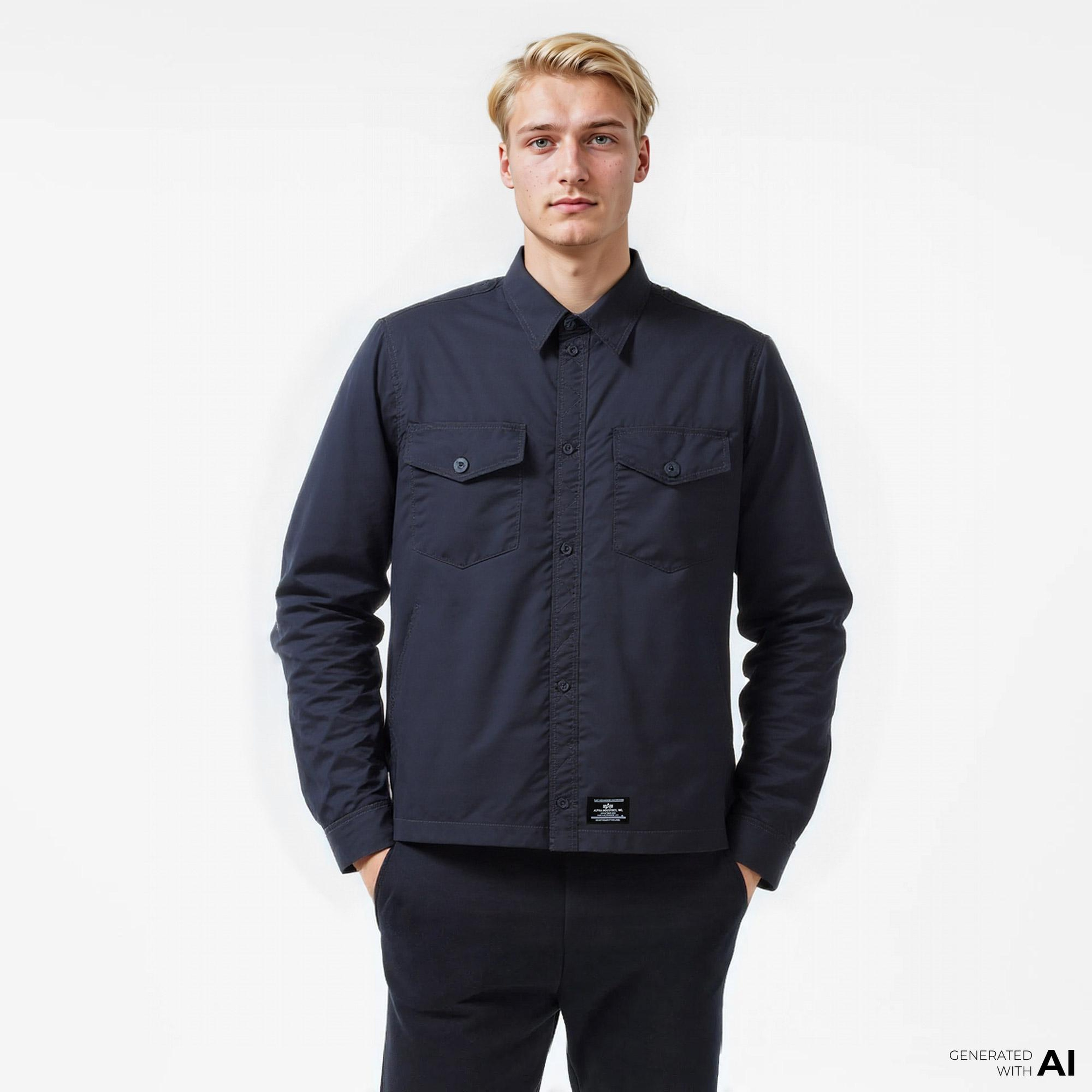 Alpha Industries Ls Flight Erkek Siyah Ceket