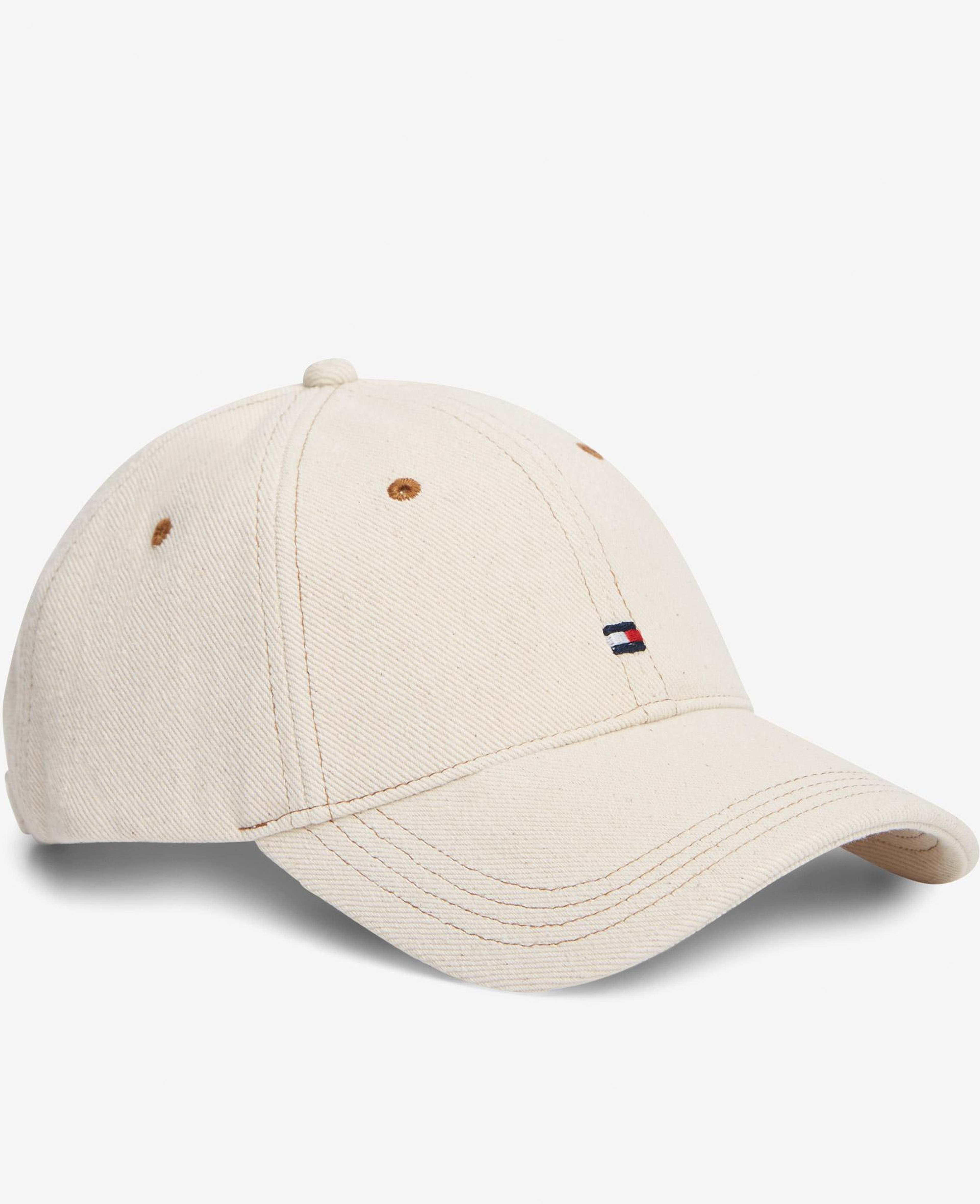 Tommy Hilfiger Corp Erkek Bej Şapka