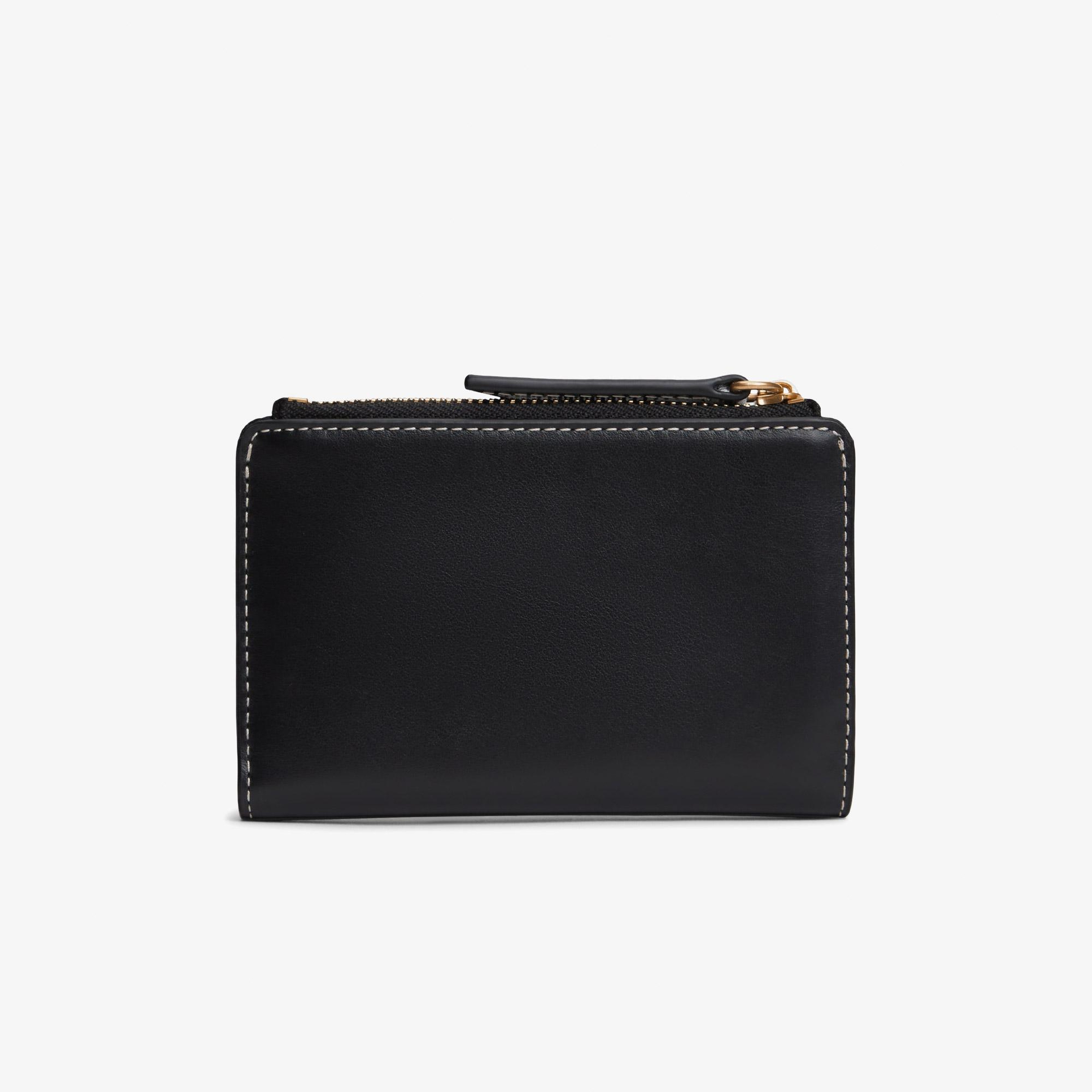 Tommy Hilfiger Script Leather Kadın Siyah Cüzdan