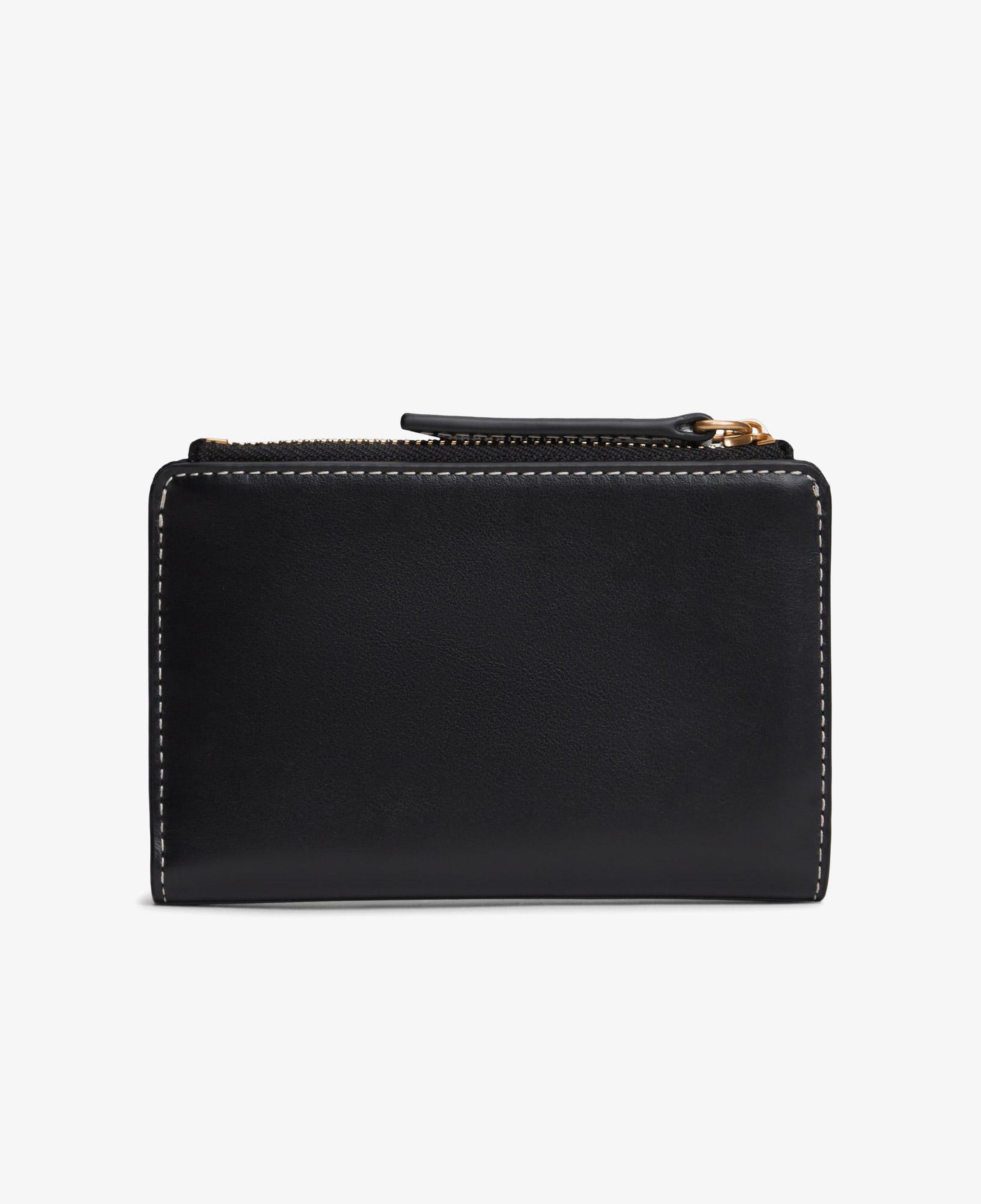 Tommy Hilfiger Script Leather Kadın Siyah Cüzdan